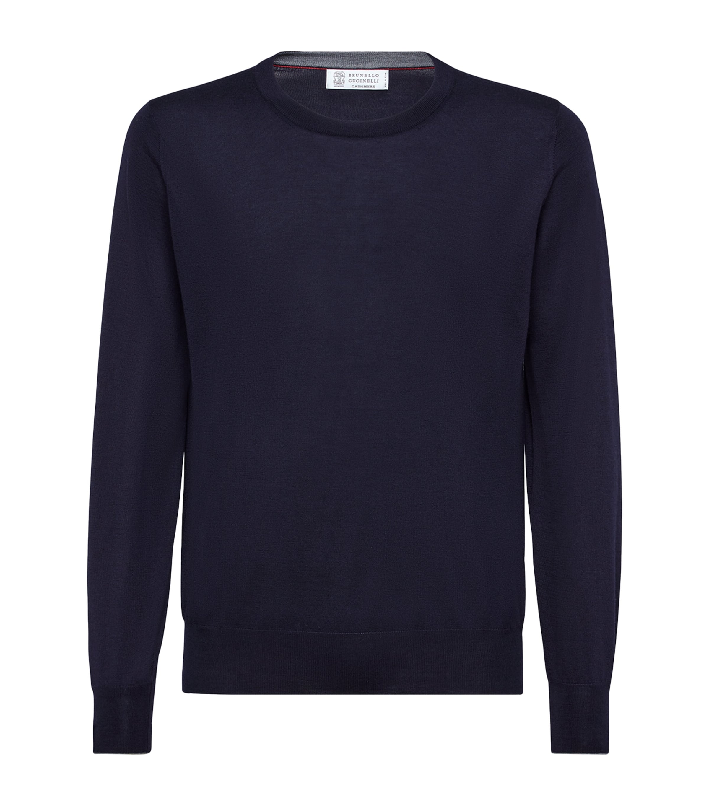 Brunello Cucinelli Men Cashmere Sweater In Blue