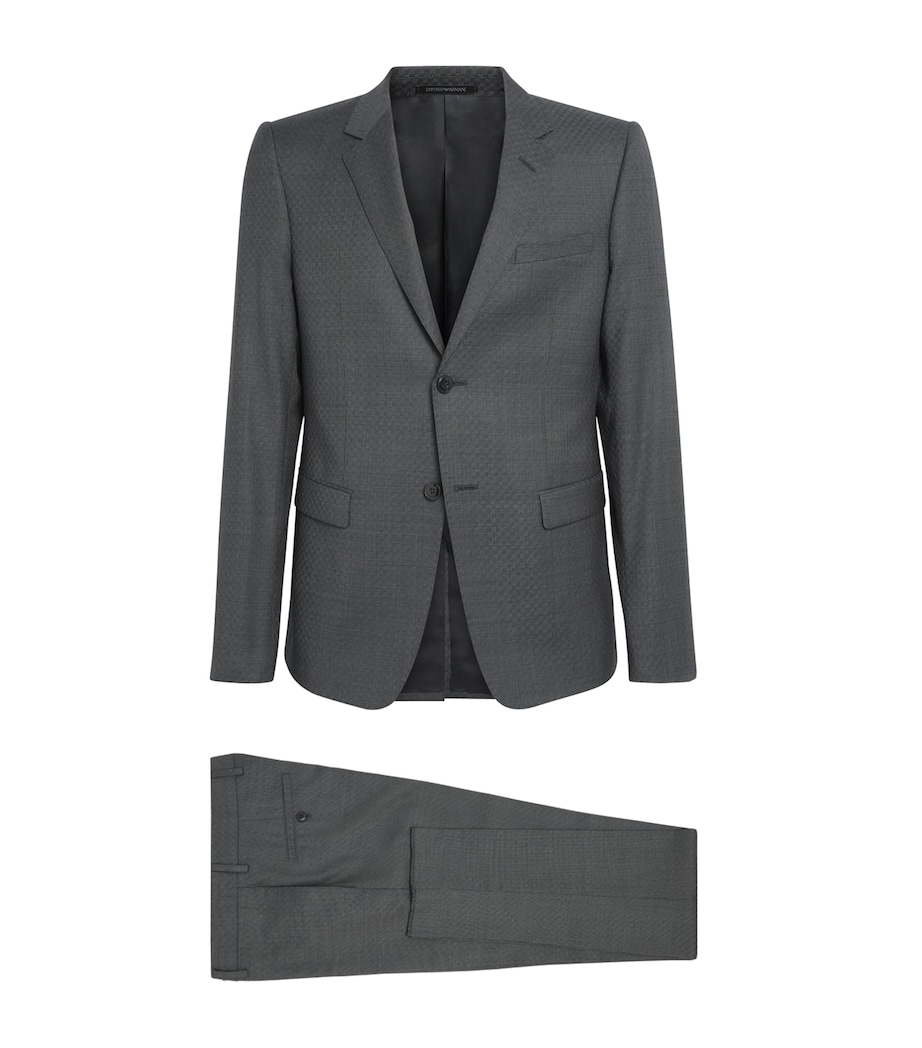 Emporio Armani Mens Wool 2-Piece Suit Image 1