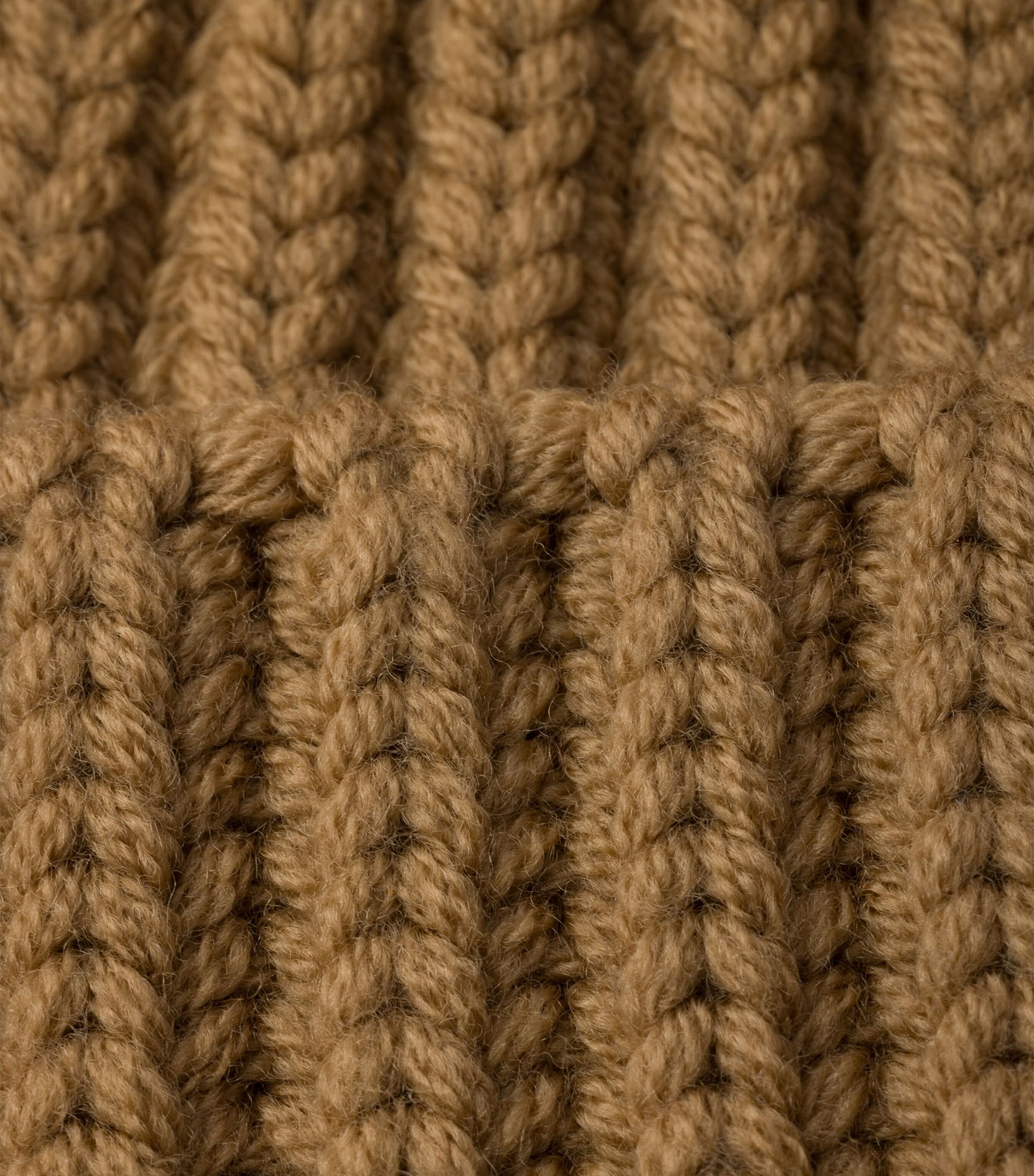 Wool Triangle Beanie F0040 Image 2