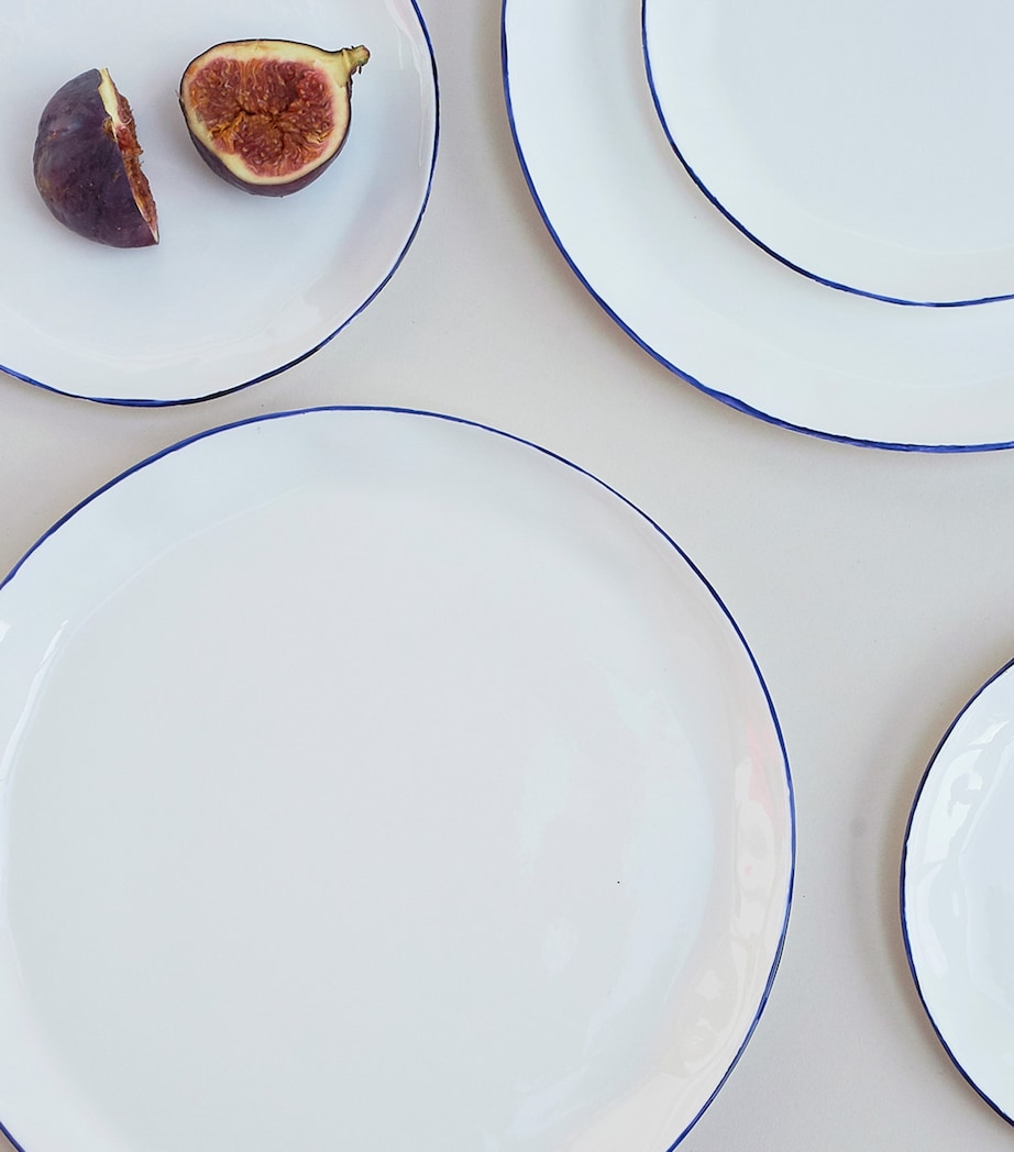 Set of 4 Cobalt Dinner Plates (28.5cm) COBALT (BLUE) Image 5