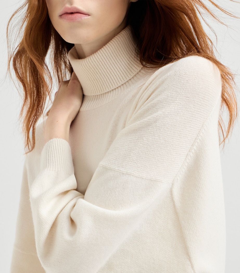 Brunello Cucinelli Womens Cashmere Rollneck Sweater Image 6