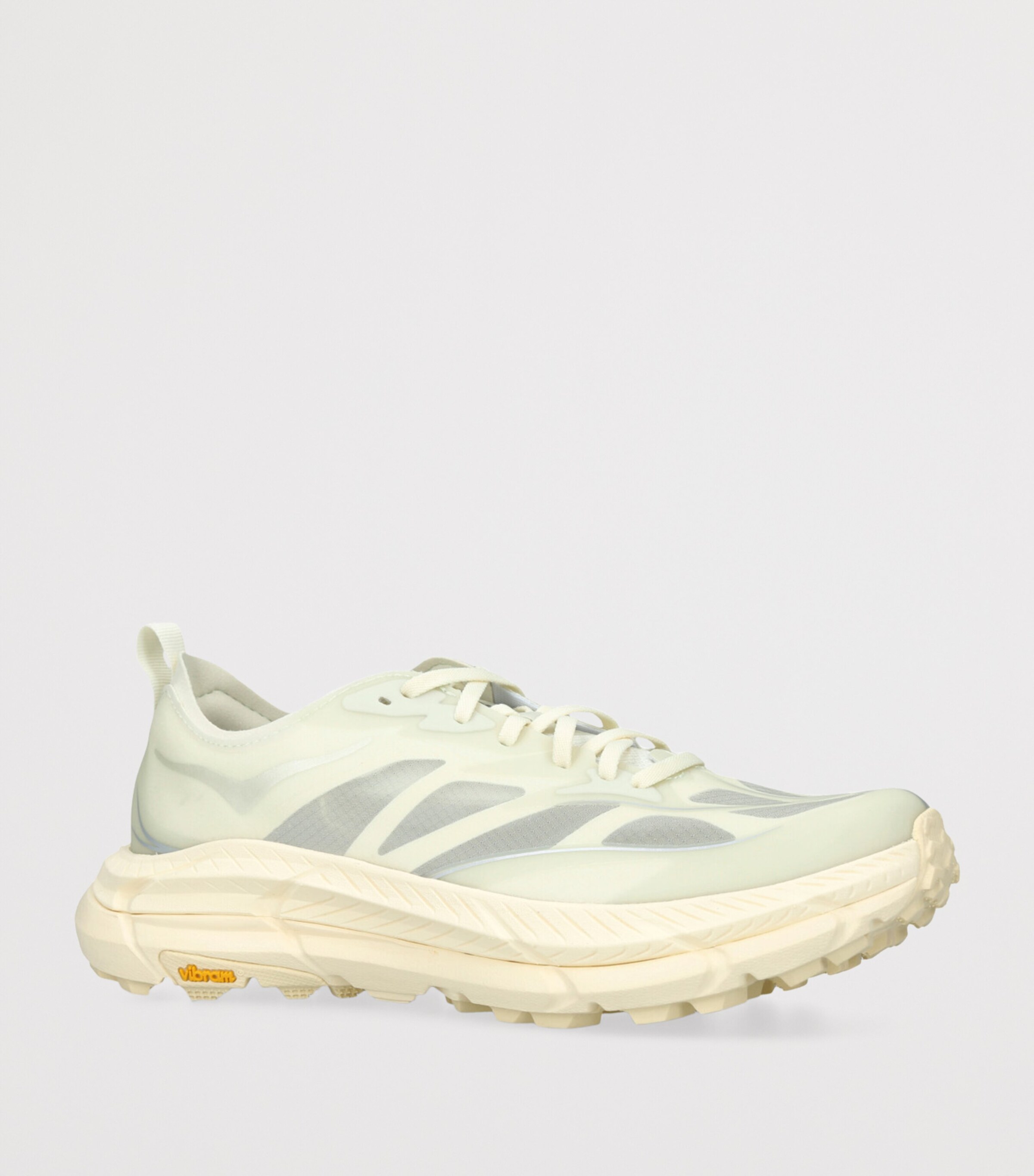Hoka Mens Mafate Speed 4 Lite Trainers Beige Image 3