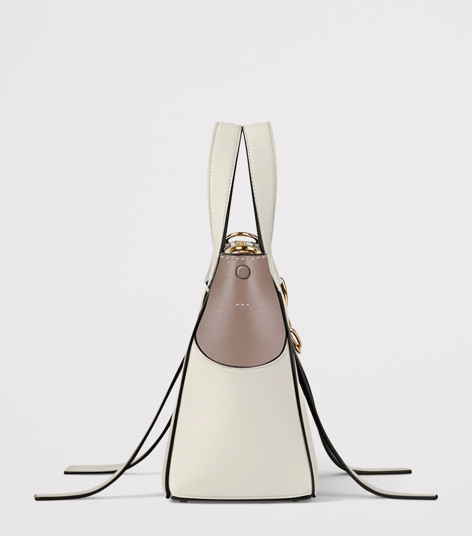 Givenchy Small Leather Snatch Top-Handle Bag Image 3