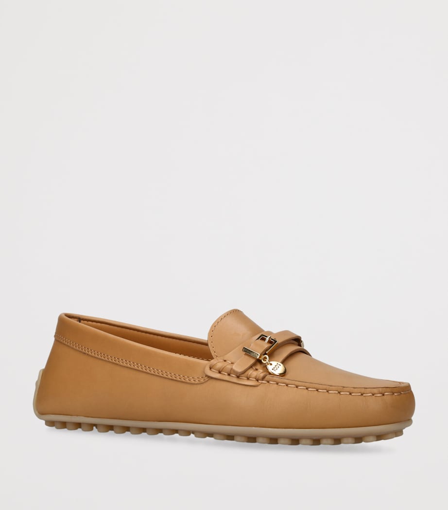 Leather City Gommino Driving Shoes TAN Image 3