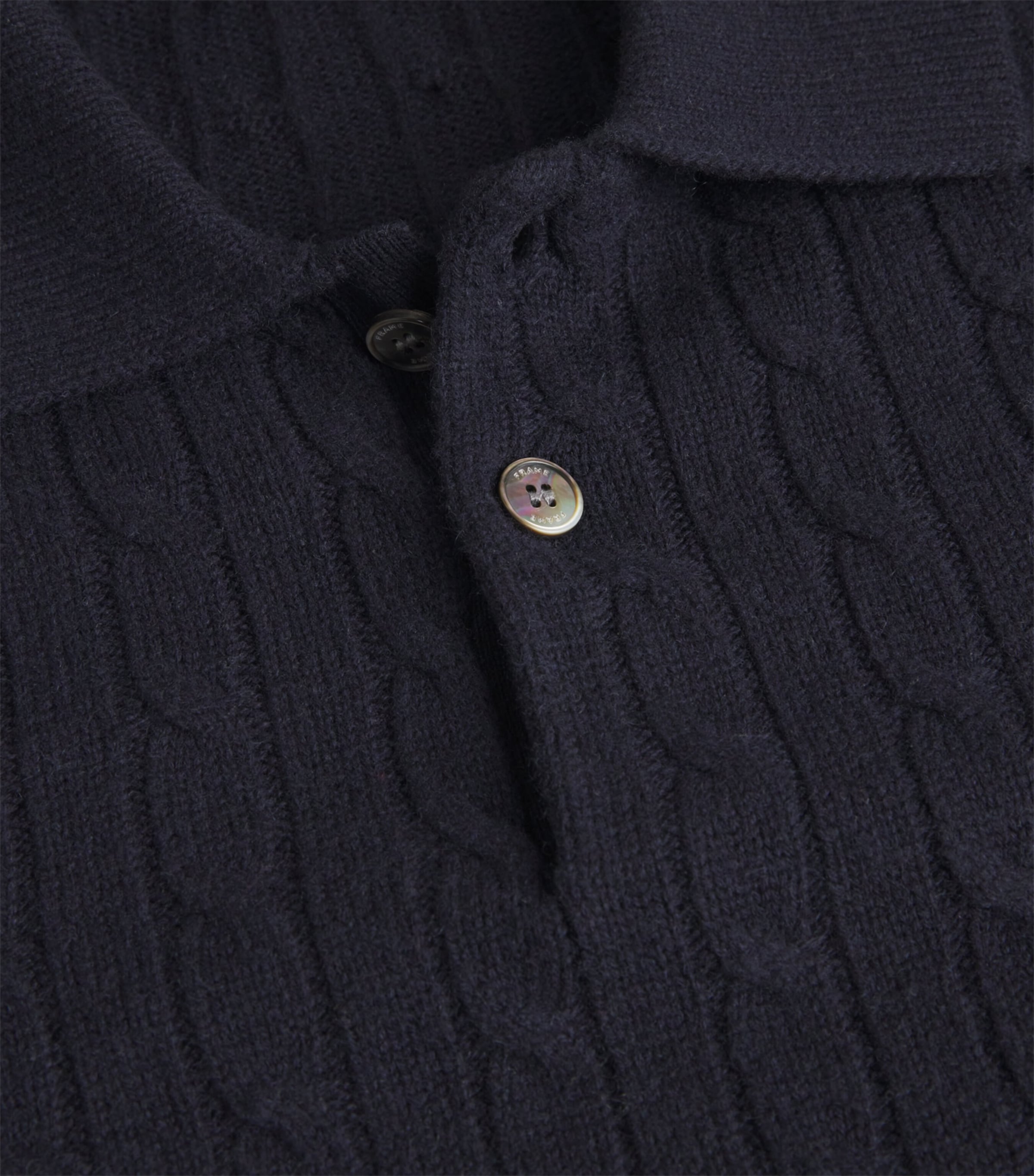 Wool-Cashmere Polo Sweater DKNV Image 5