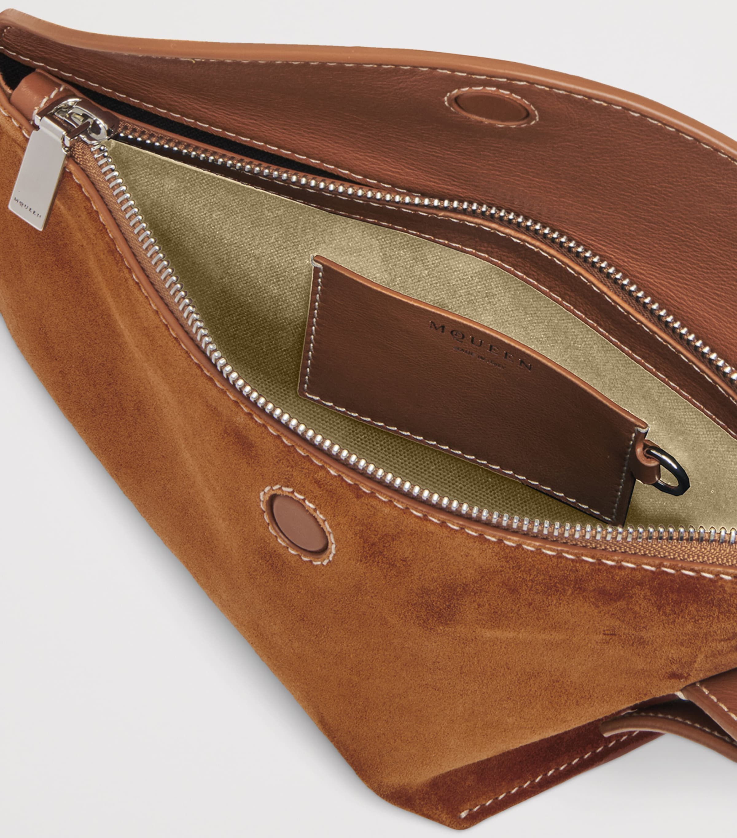 Suede Sling Cross-Body Bag 2150 Image 5