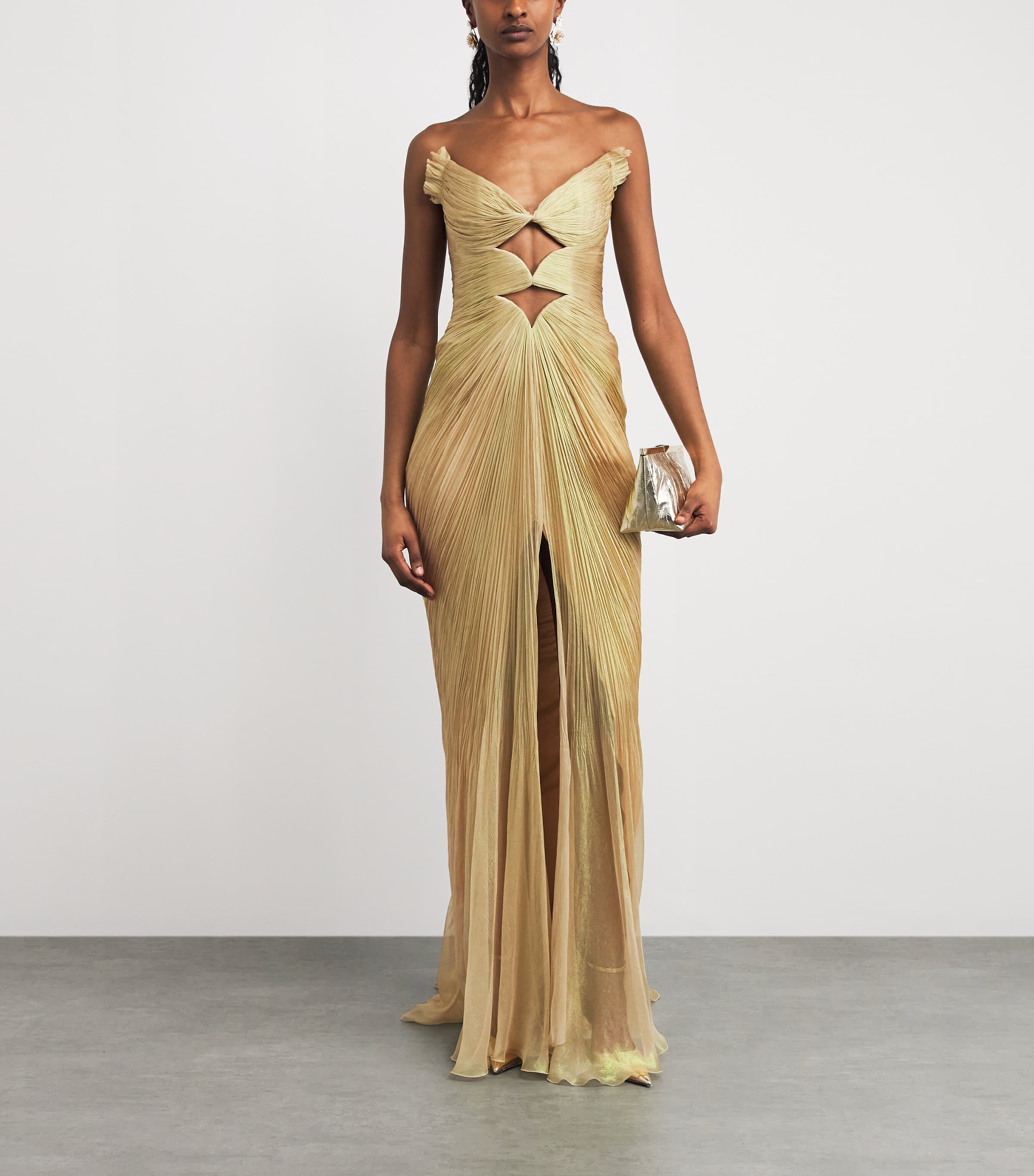 noralee gold dress Noralee Poppy Dress Blush 10 main image 1
