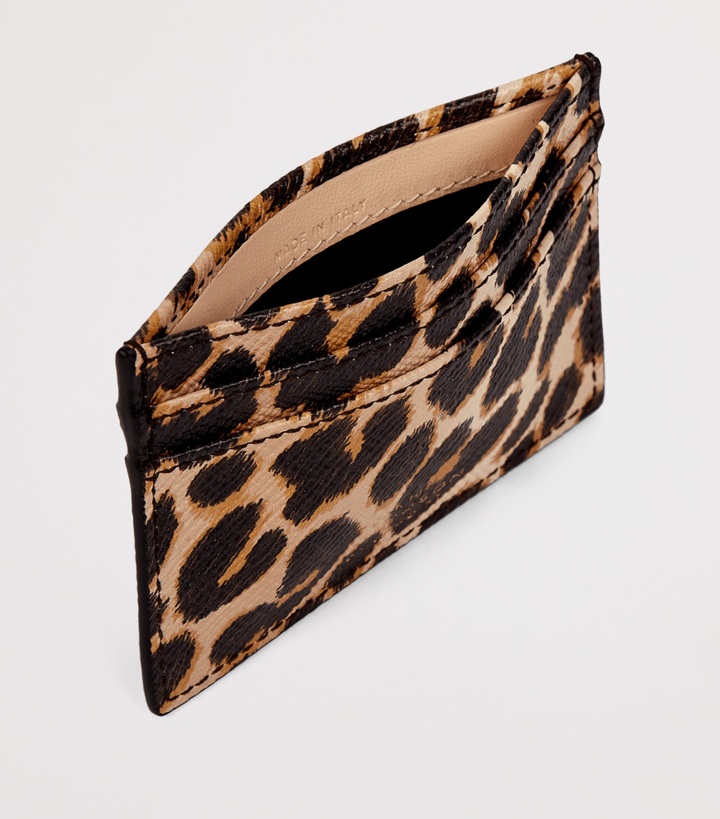 Panama Leather Card Holder SAND Image 2