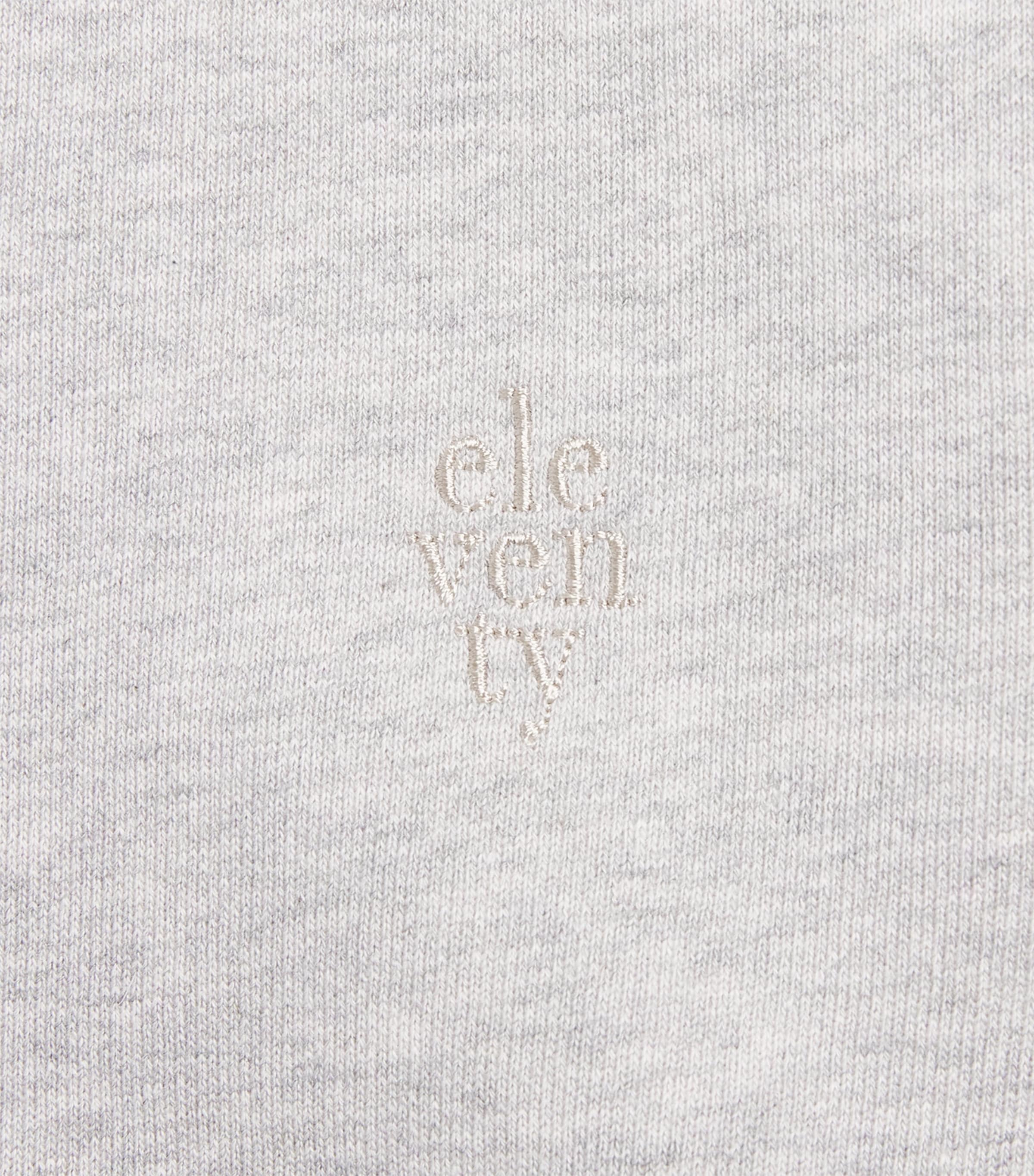 Eleventy Kids Cotton Two-Tone Sweatshirt (2-16 Years) Gri Ch.mel/avo Image 3