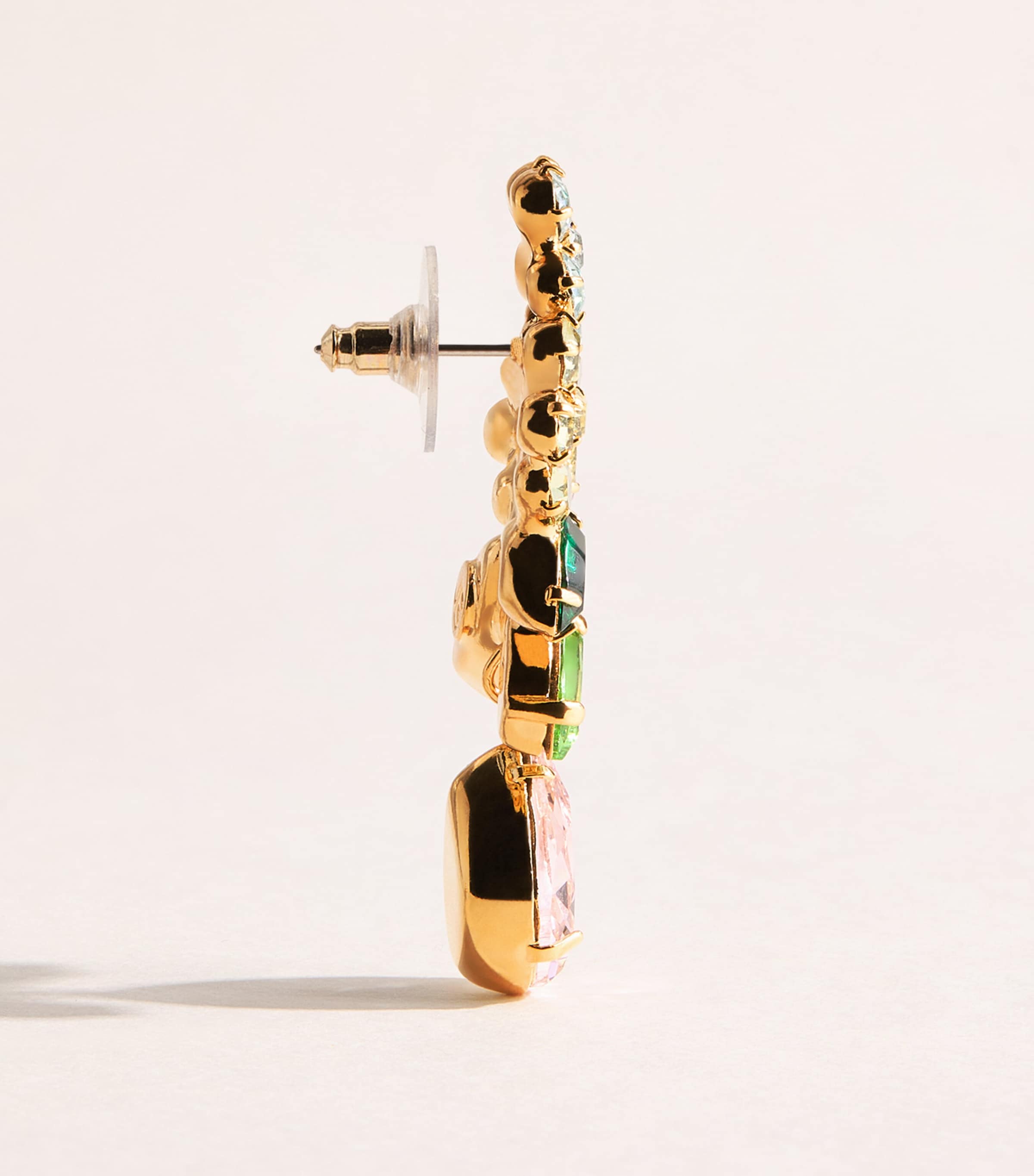 Jennifer Behr Yellow Gold-Plated Bouquet Drop Earrings Image 3