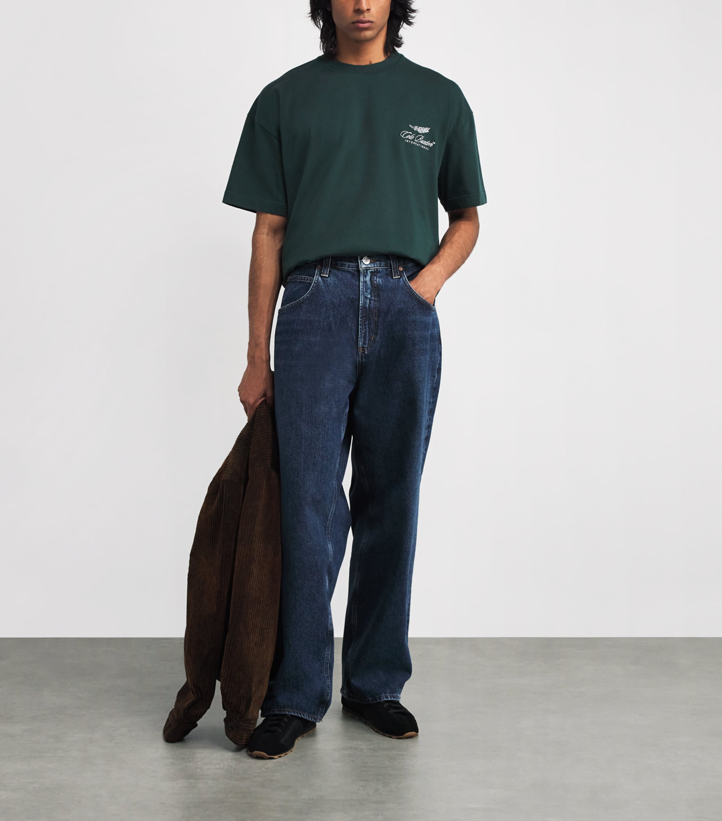 Cotton Logo T-Shirt FOREST GREEN 610 Image 2