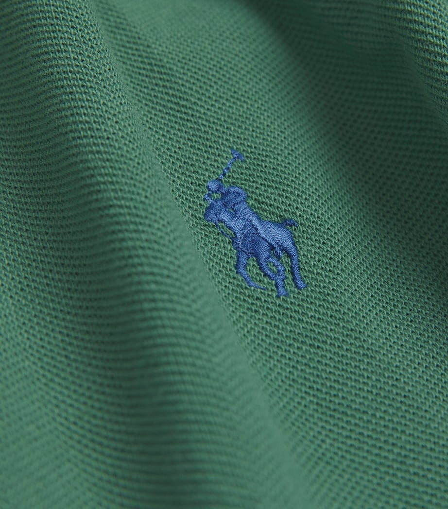 Cotton Pony Polo Pony Shirt GREEN Image 5