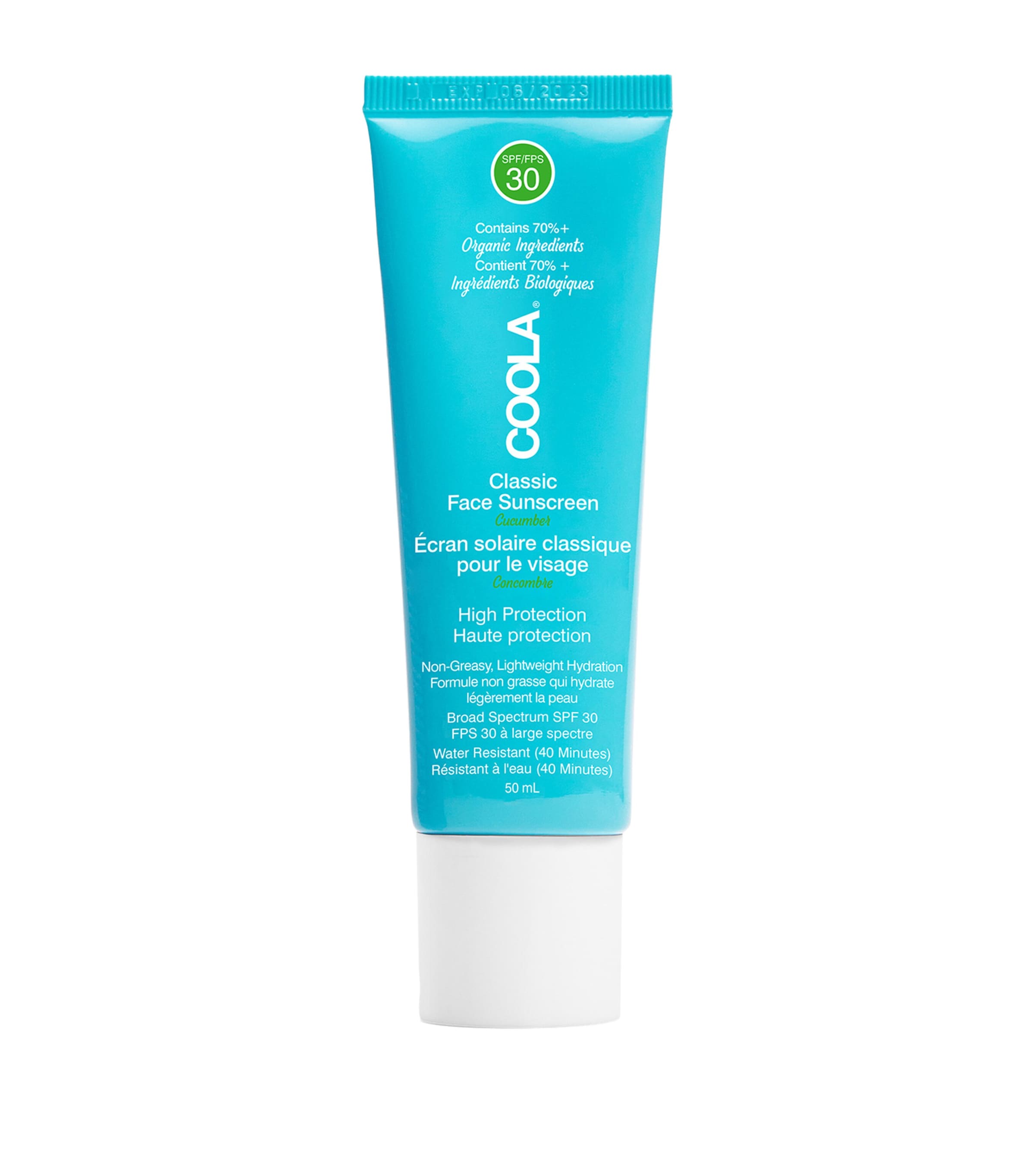 Classic Face Sunscreen SPF 30 (50ml) - Cucumber NO COLOUR Image 1