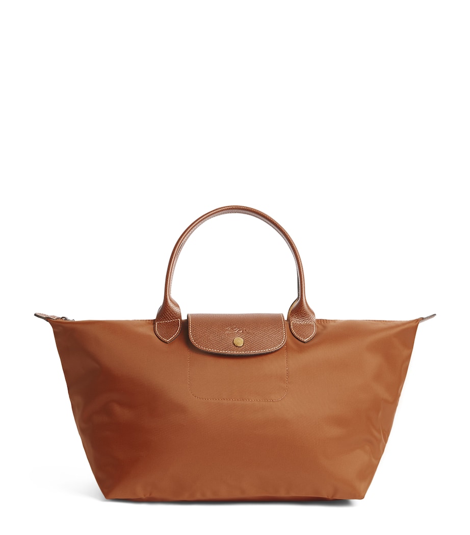 Longchamp Medium Le Pliage Original Handbag Cognac Image 1