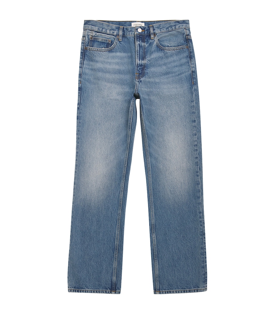 FRAME Mens Organic Cotton The Boxy Jeans Abbey Image 1