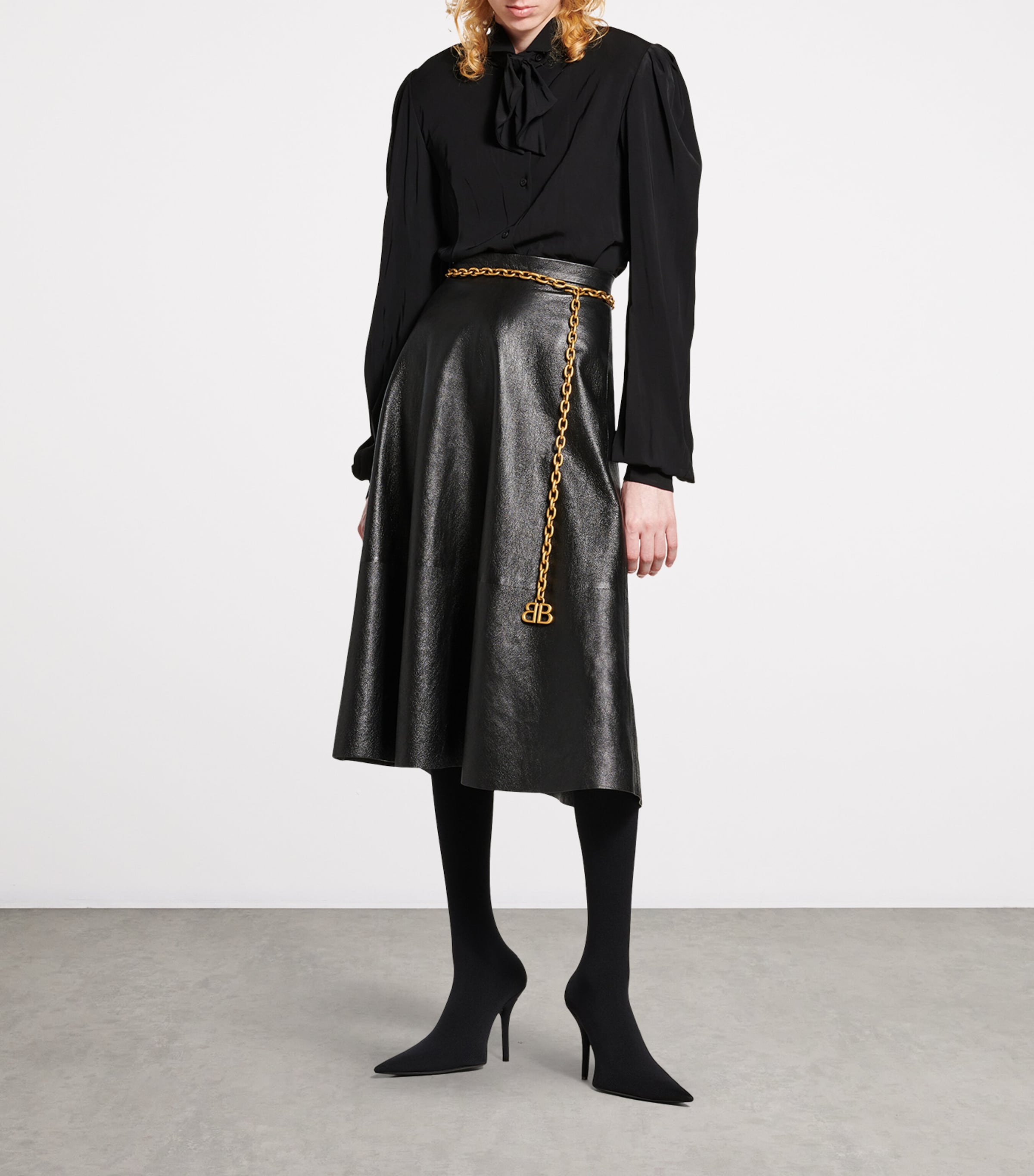 Balenciaga Monaco Chain Belt | Harrods US