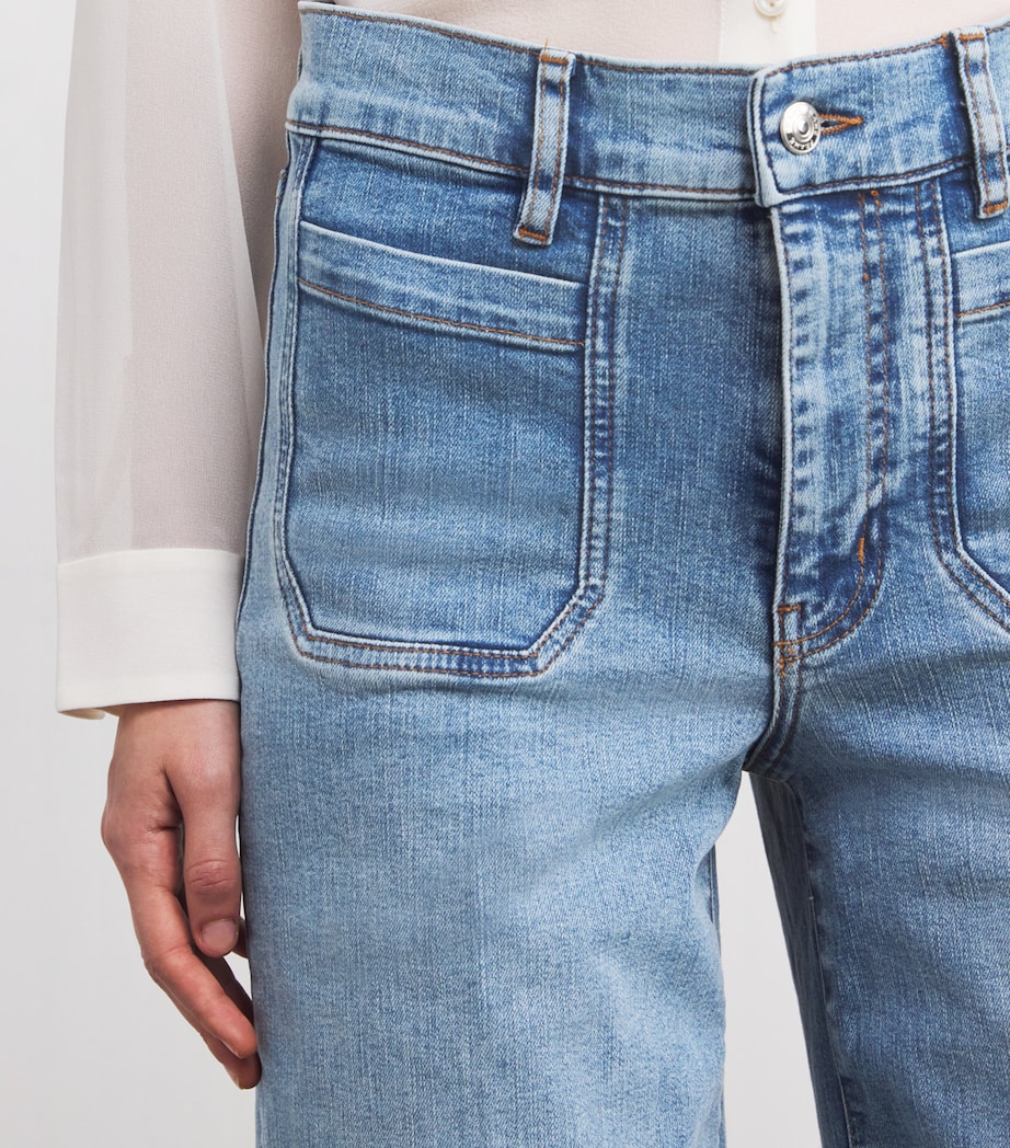 Le Slim Palazzo Modernist Pocket Jeans DIVERGE Image 6