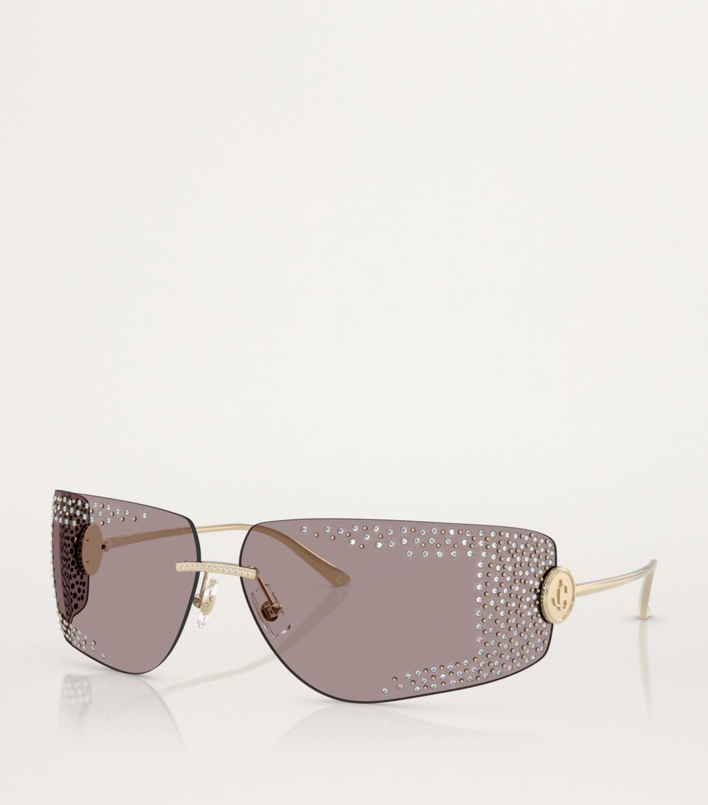 Embellished Wire-Frame Sunglasses 30067N Image 2