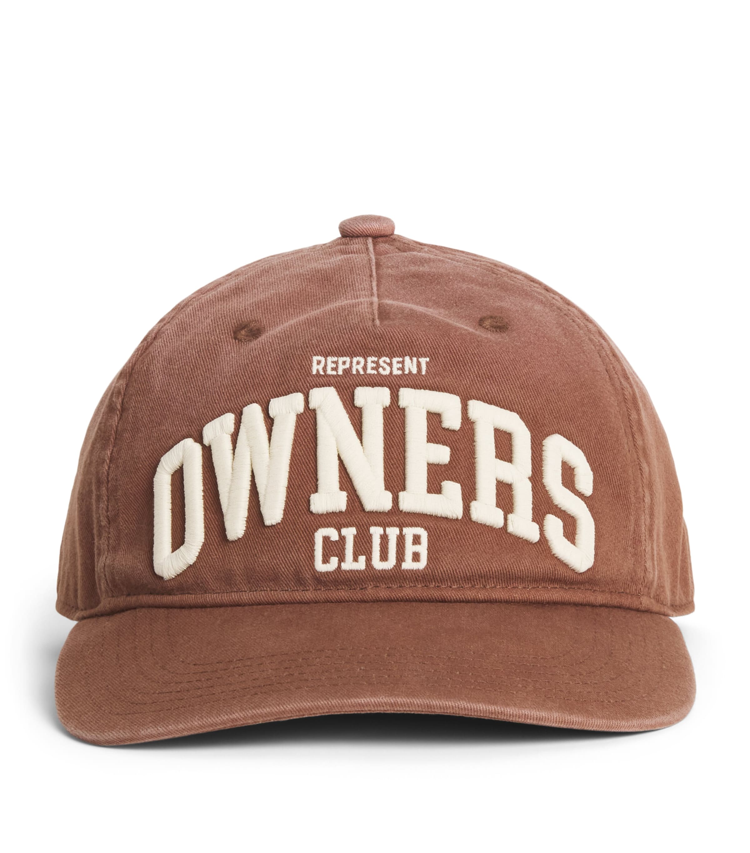 Represent Cotton Owners Club Baseball Cap Sienna Image 1