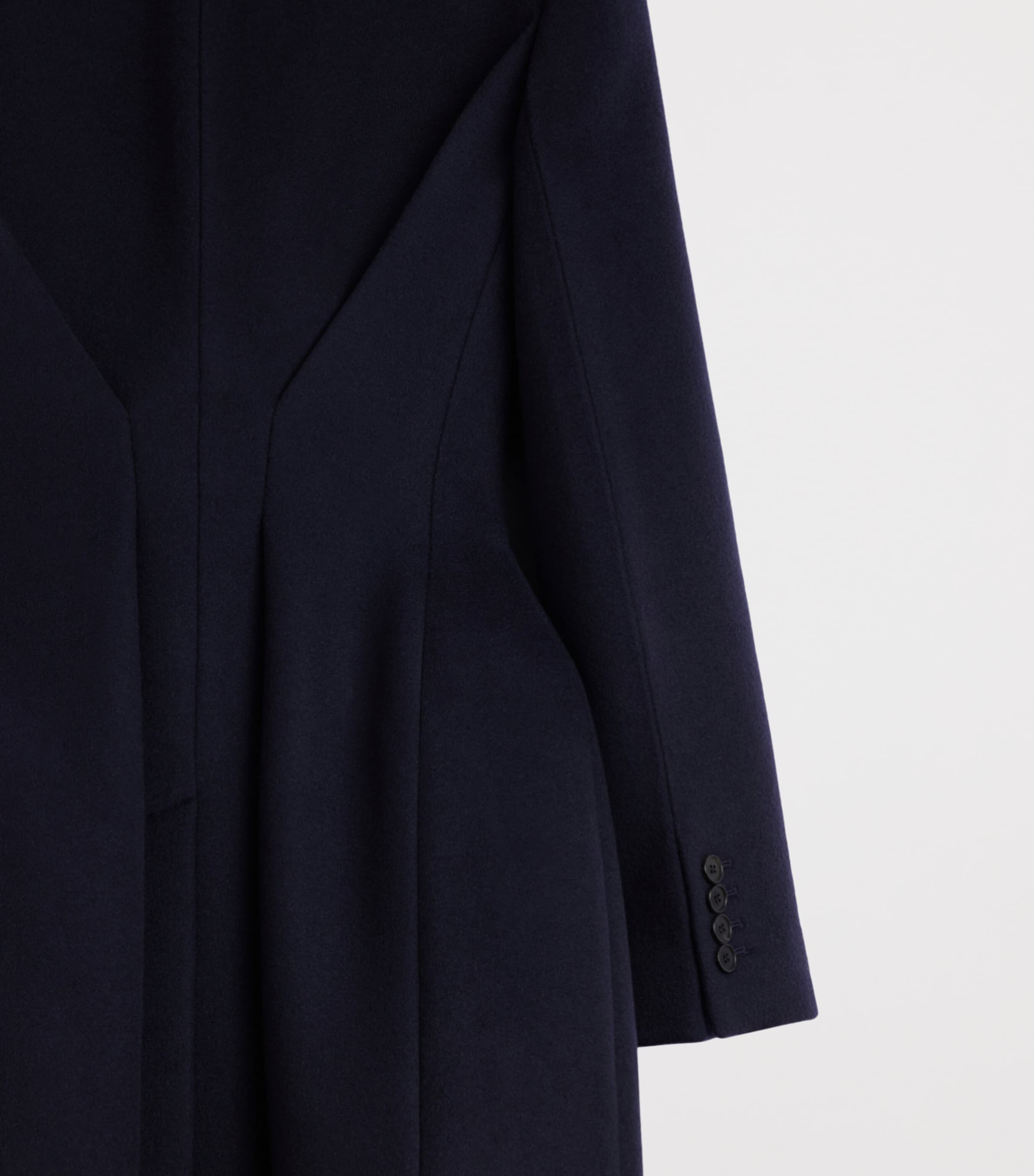 Givenchy Womens Wool-Cashmere Peplum Coat Image 7