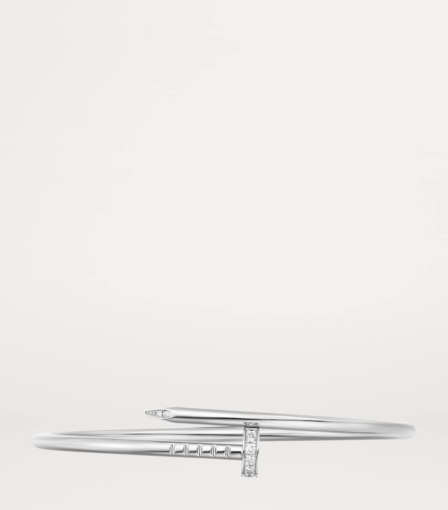 White Gold and Diamond Juste Un Clou Bracelet WHITE GOLD Image 4