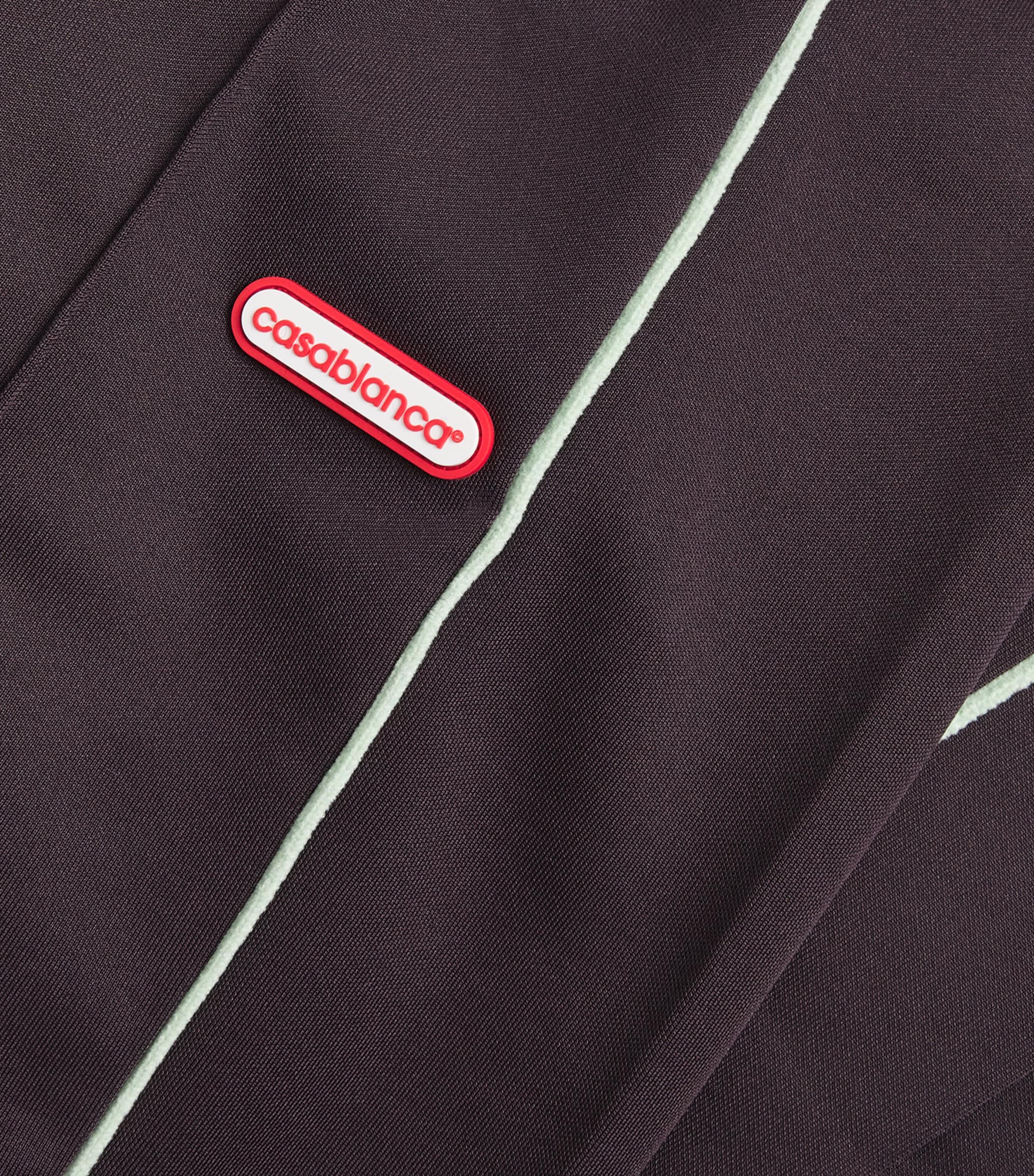 Logo Track Pants AUBERGINE Image 5