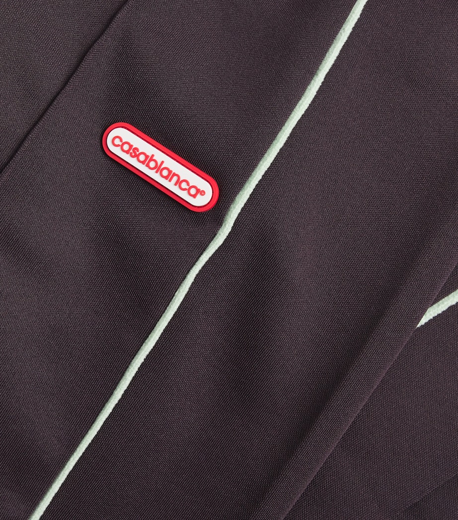 Logo Track Pants AUBERGINE Image 5