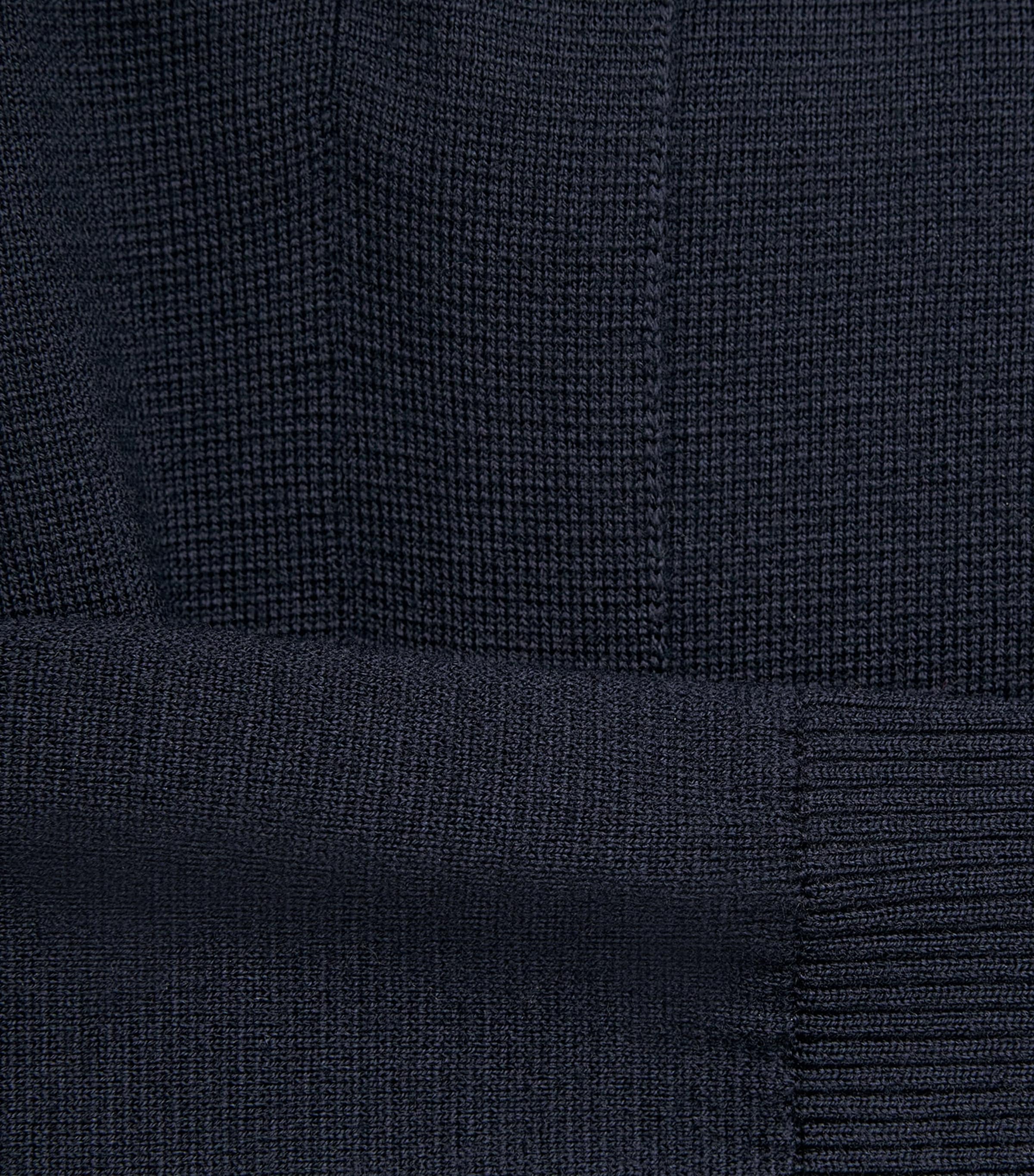 Virgin Wool Zip-Up Cardigan ULTRAMARINE Image 5