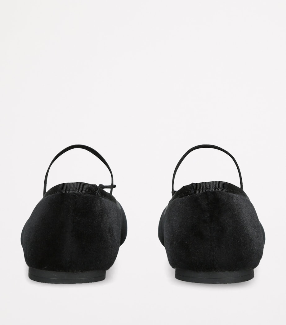 Velvet Callie Ballet Flats BLACK Image 2