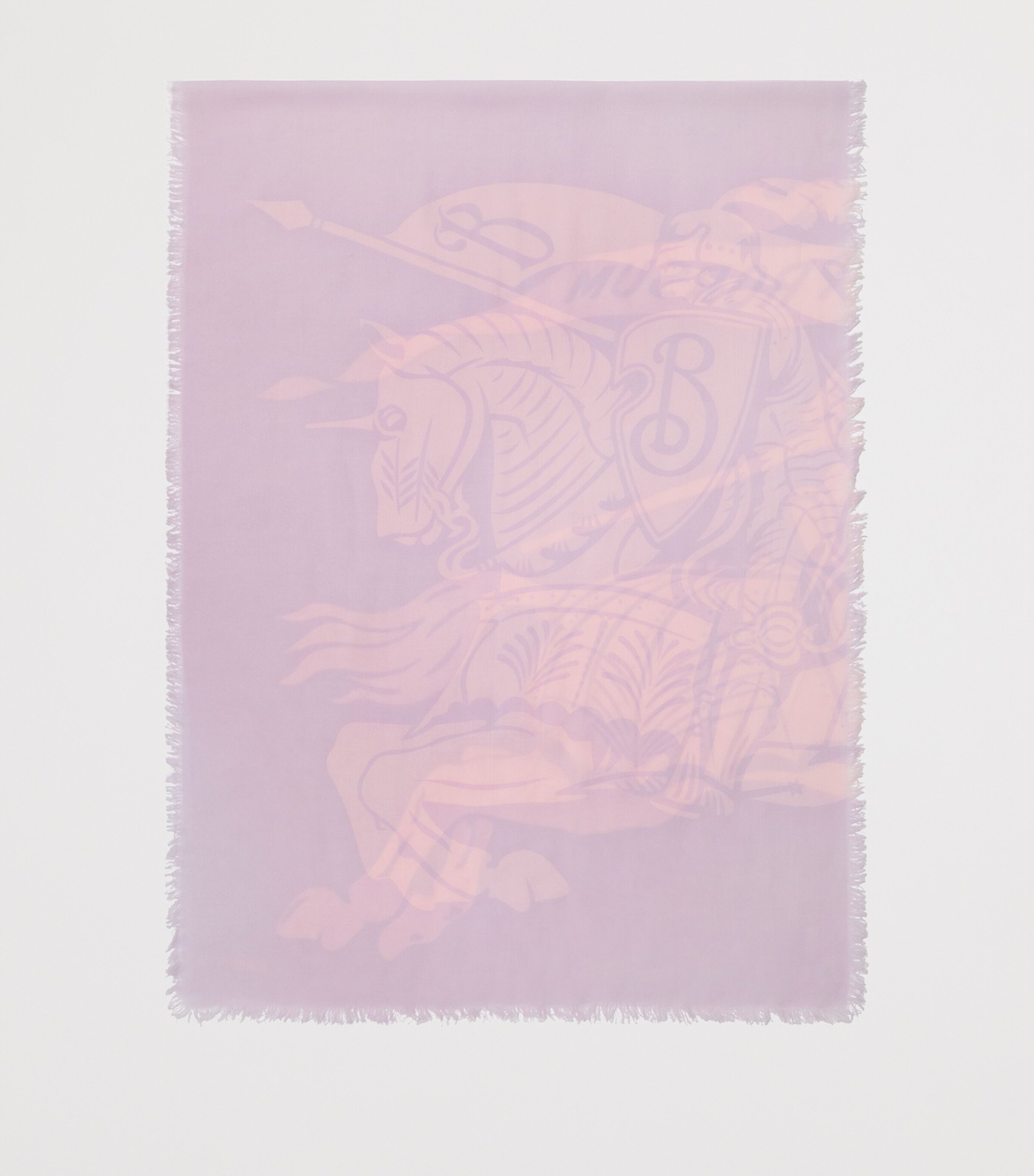 Wool Wide EKD Scarf FONDANT PINK Image 6