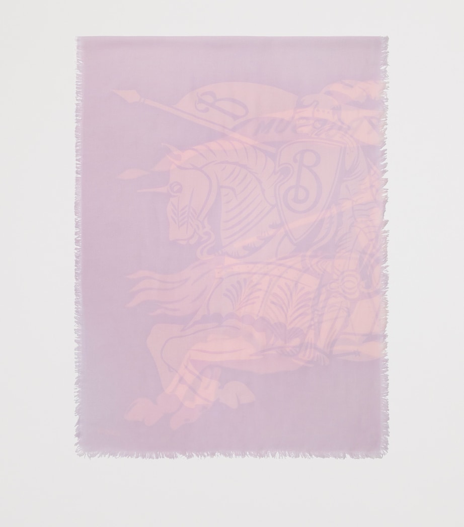 Wool Wide EKD Scarf FONDANT PINK Image 6