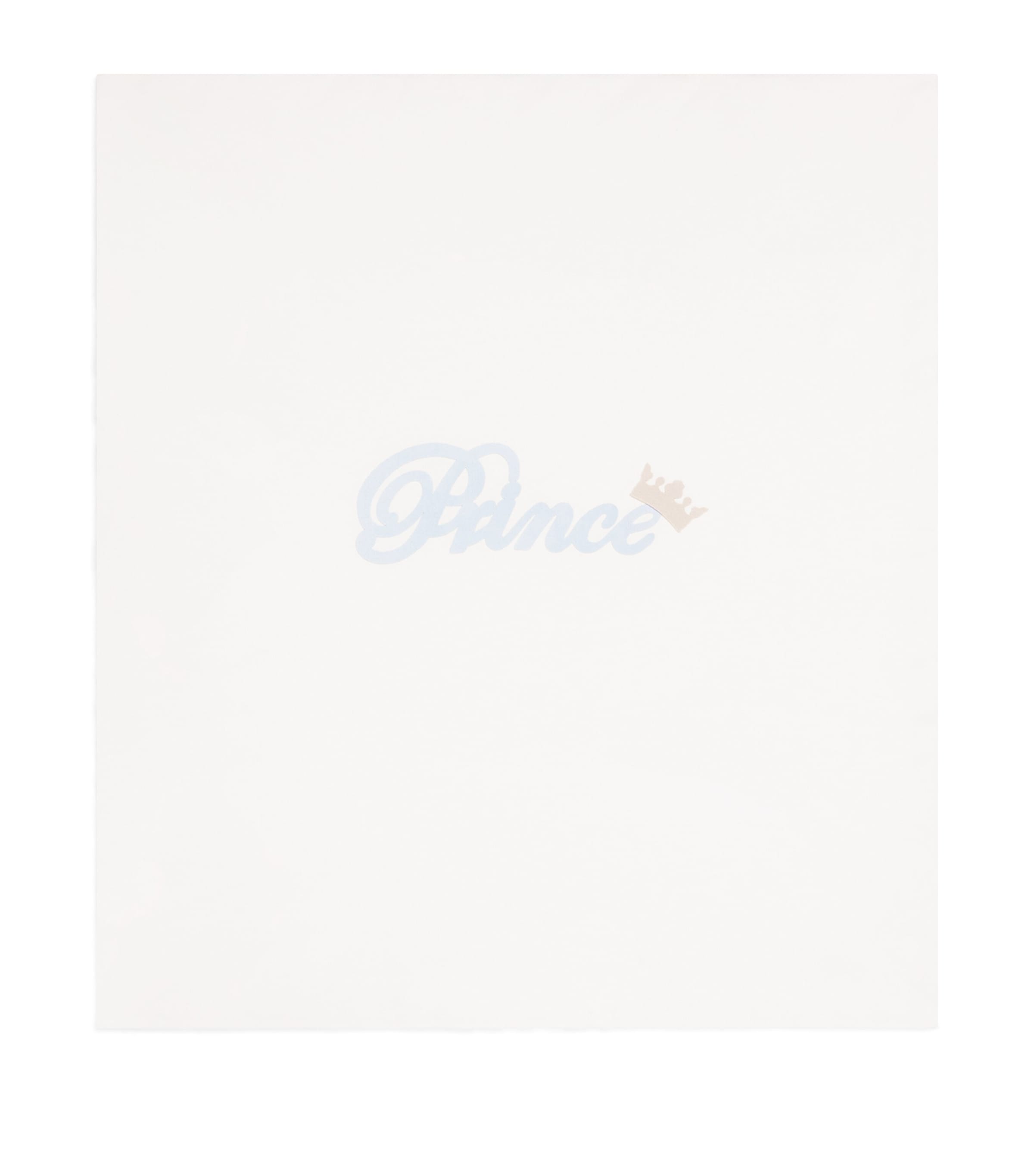 Story Loris Cotton Padded Prince Blanket In White