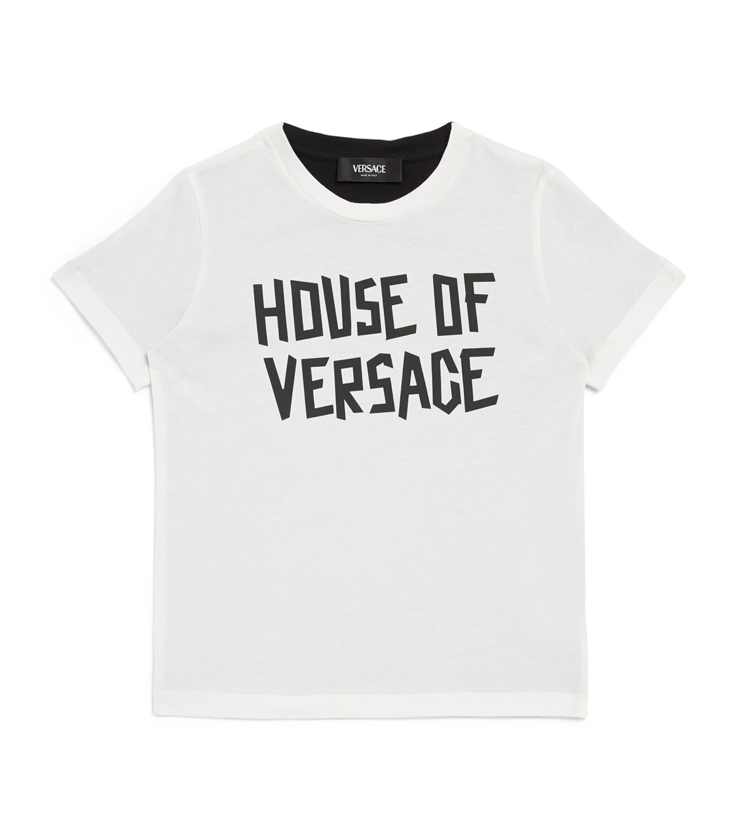 Shop Versace Cotton Logo T-shirt