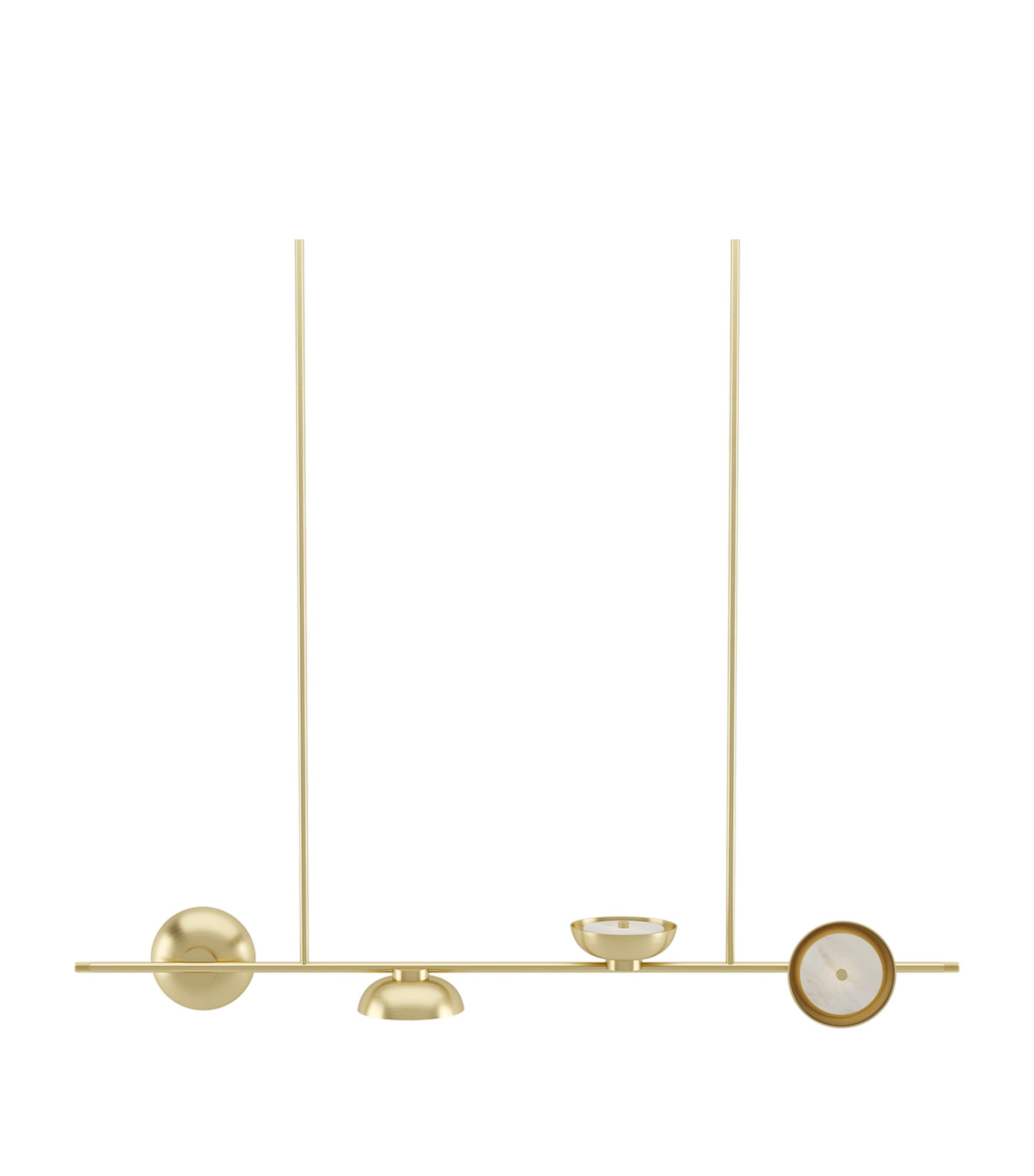 Frato Juneau Ceiling Lamp In Gold