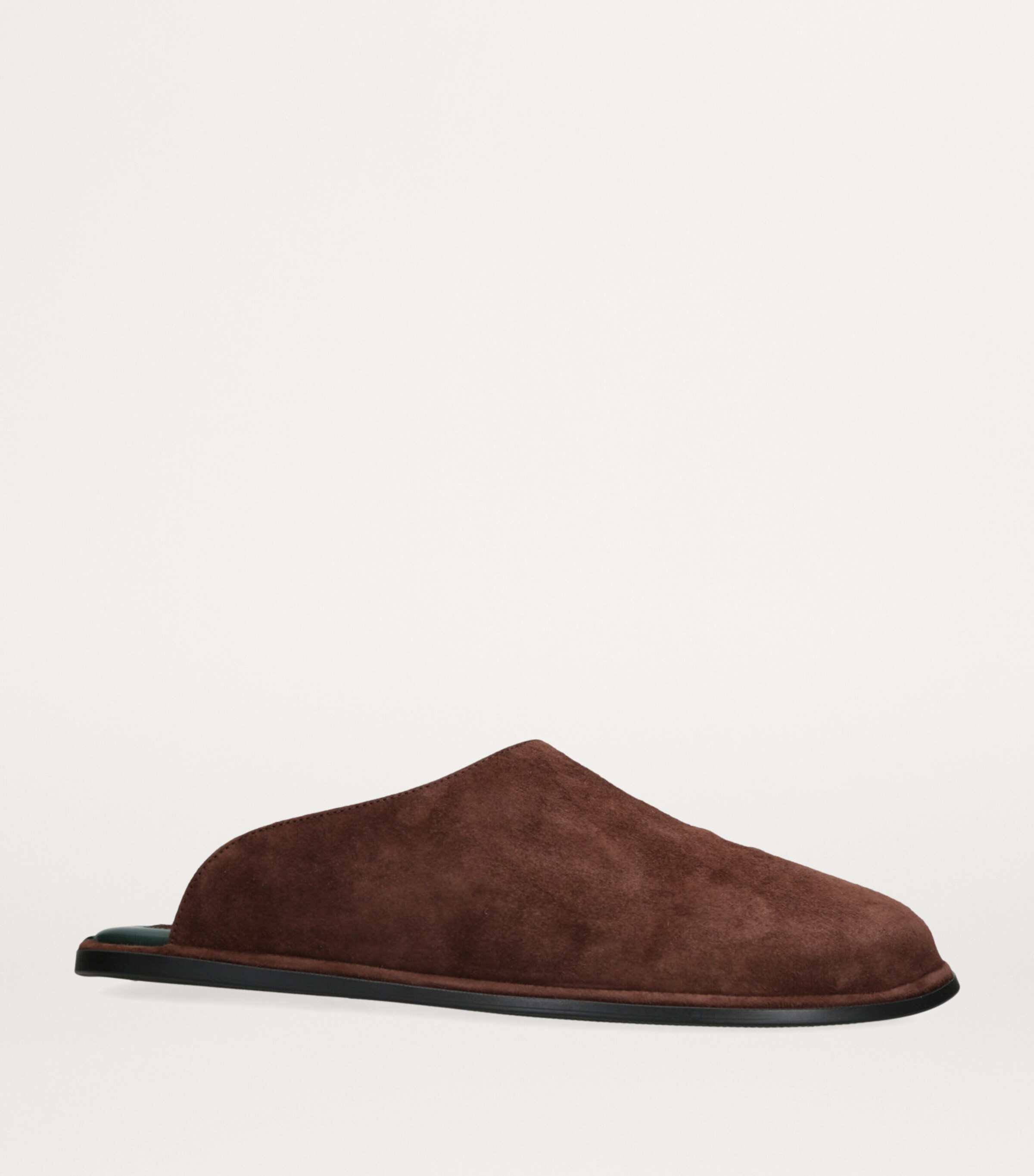 Suede Mules DARK BROWN Image 4