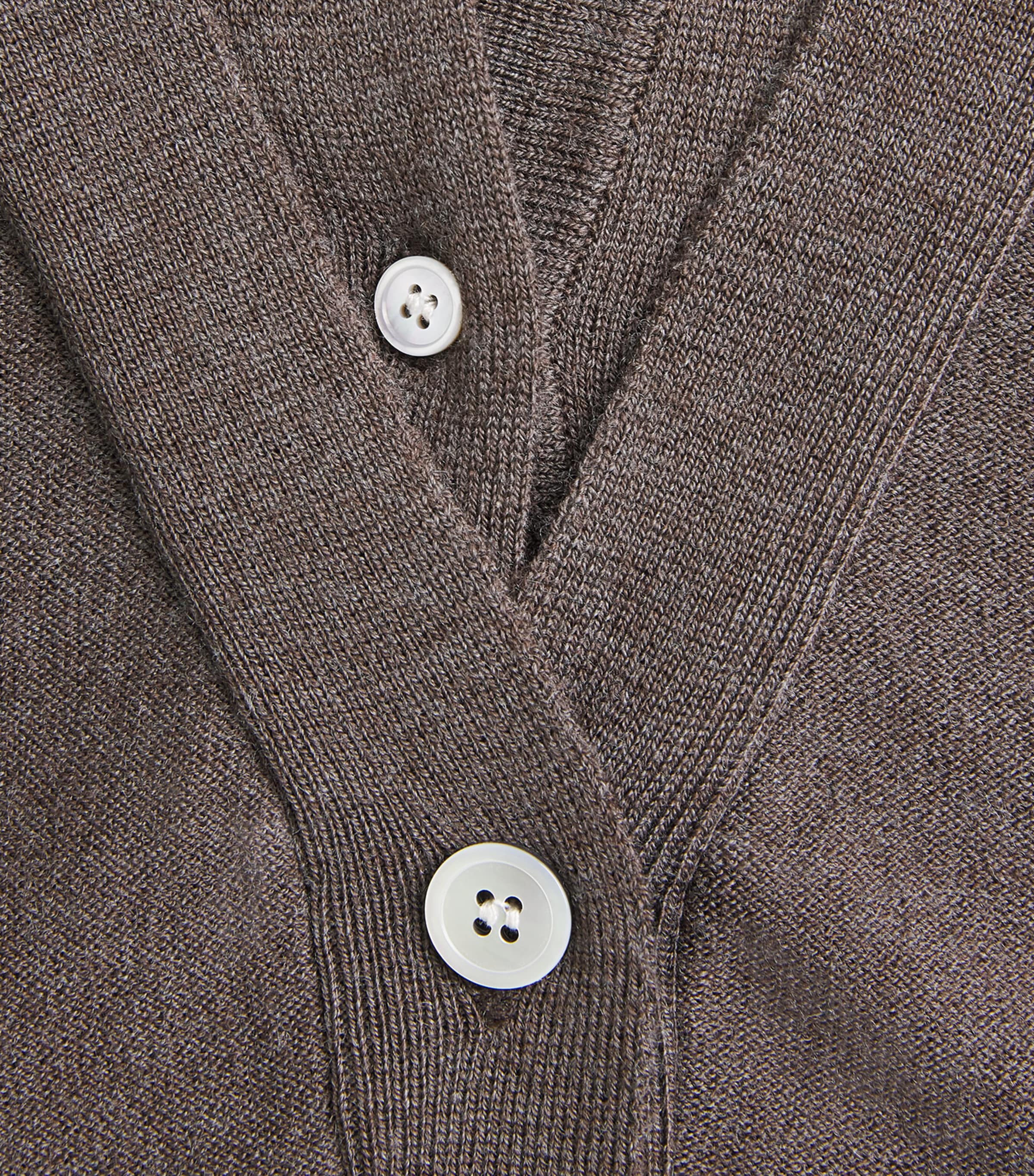 Source Unknown Womens Layered Fabbie Cardigan Br Image 6