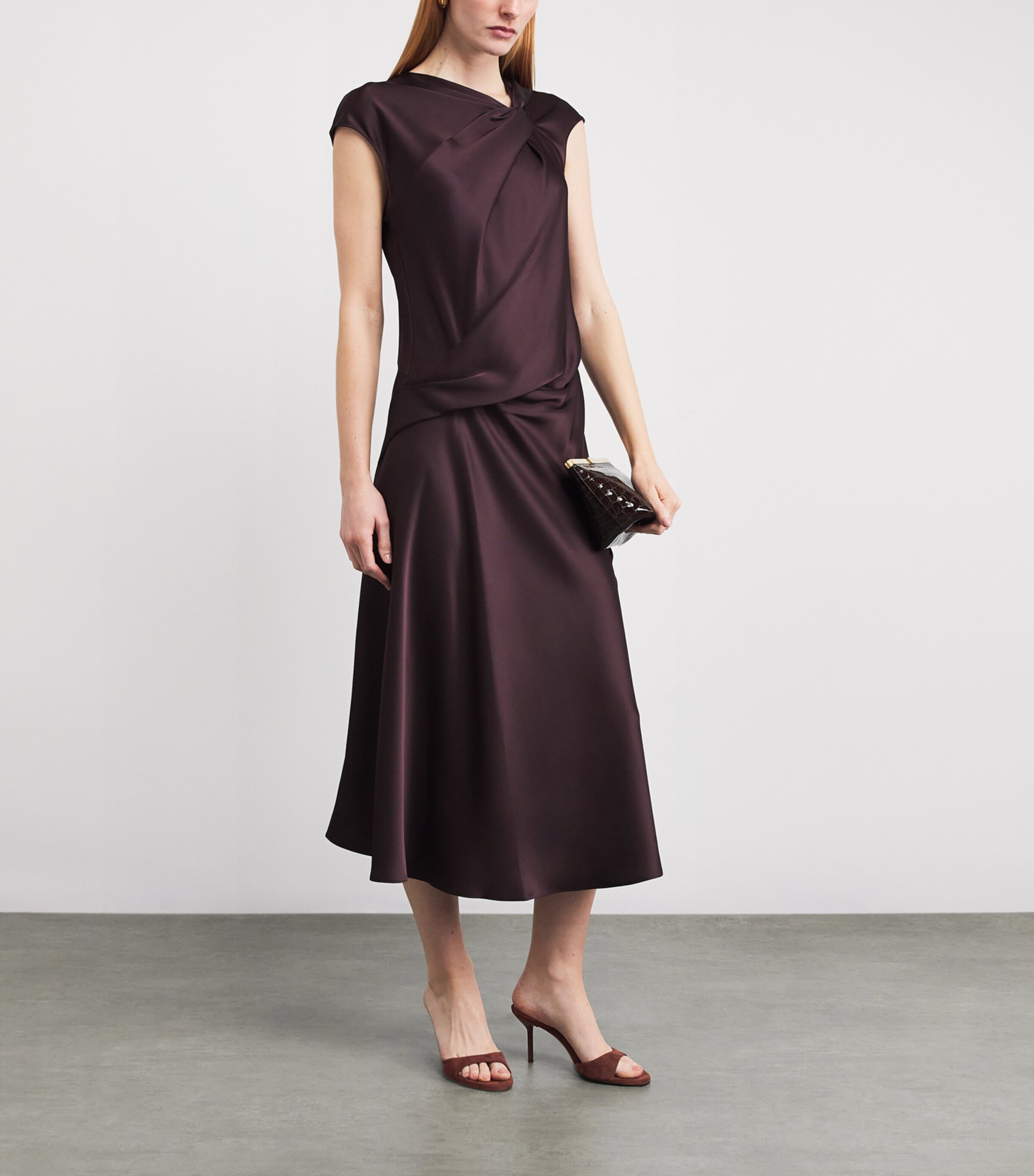 Paris Texas Suede Lidia Mules 70 Brown Image 4