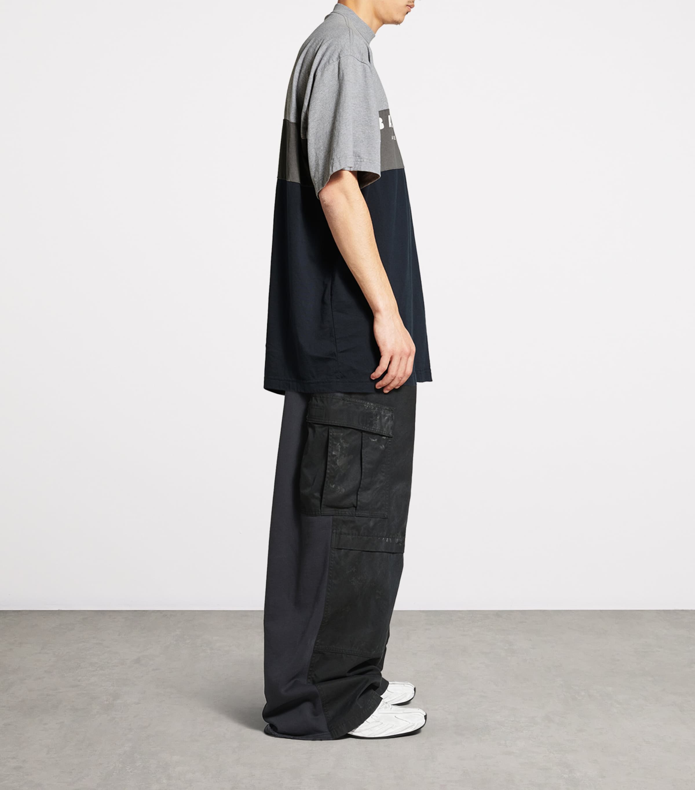 Cotton Oversized Logo T-Shirt 1300 Image 3