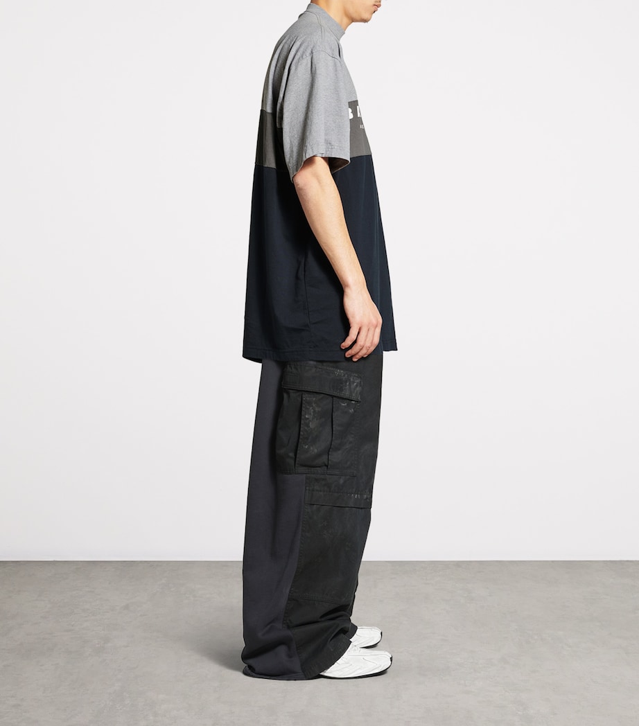 Cotton Oversized Logo T-Shirt 1300 Image 3