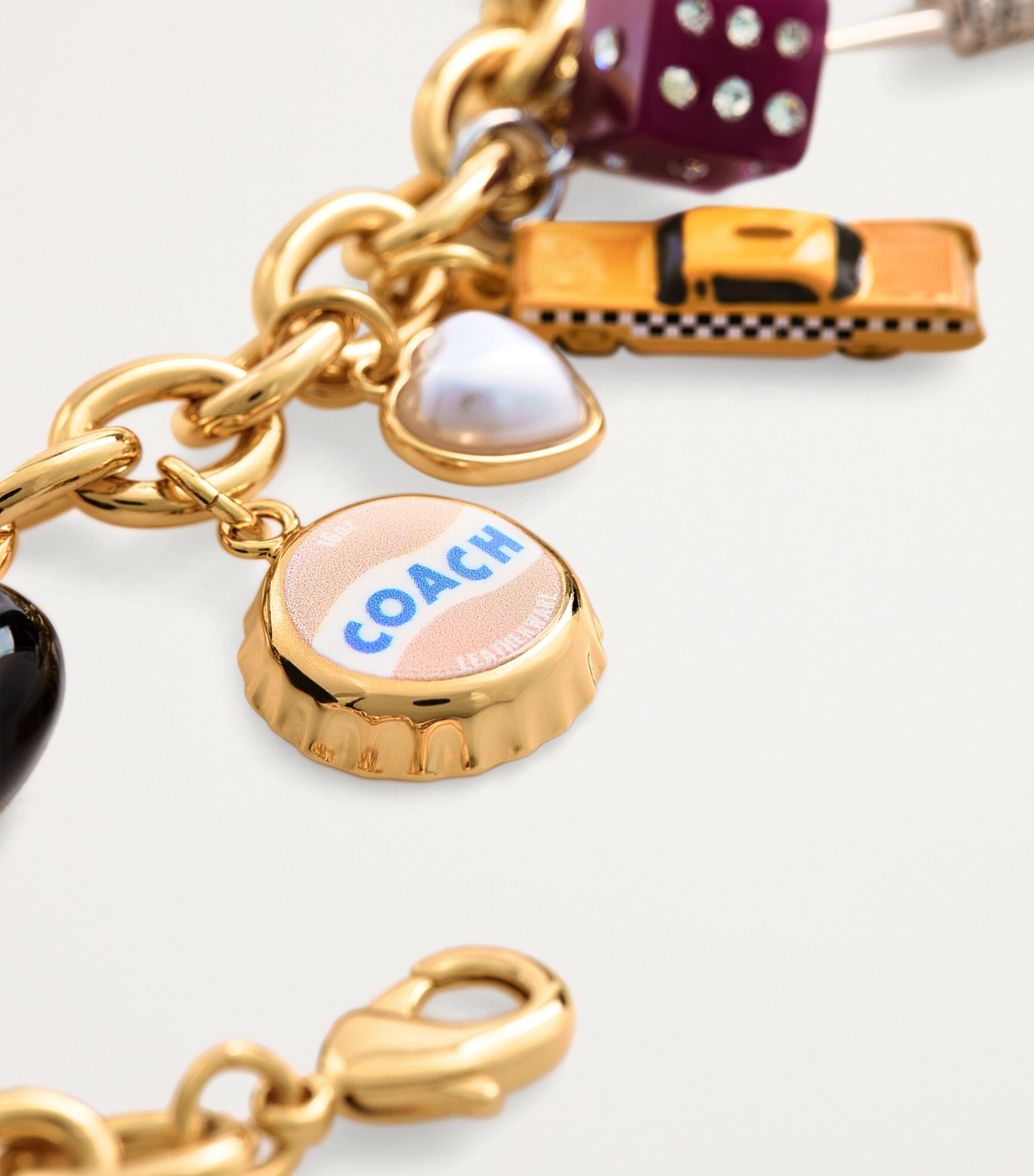 Coach Signature Vintage Charms Necklace | Harrods UK