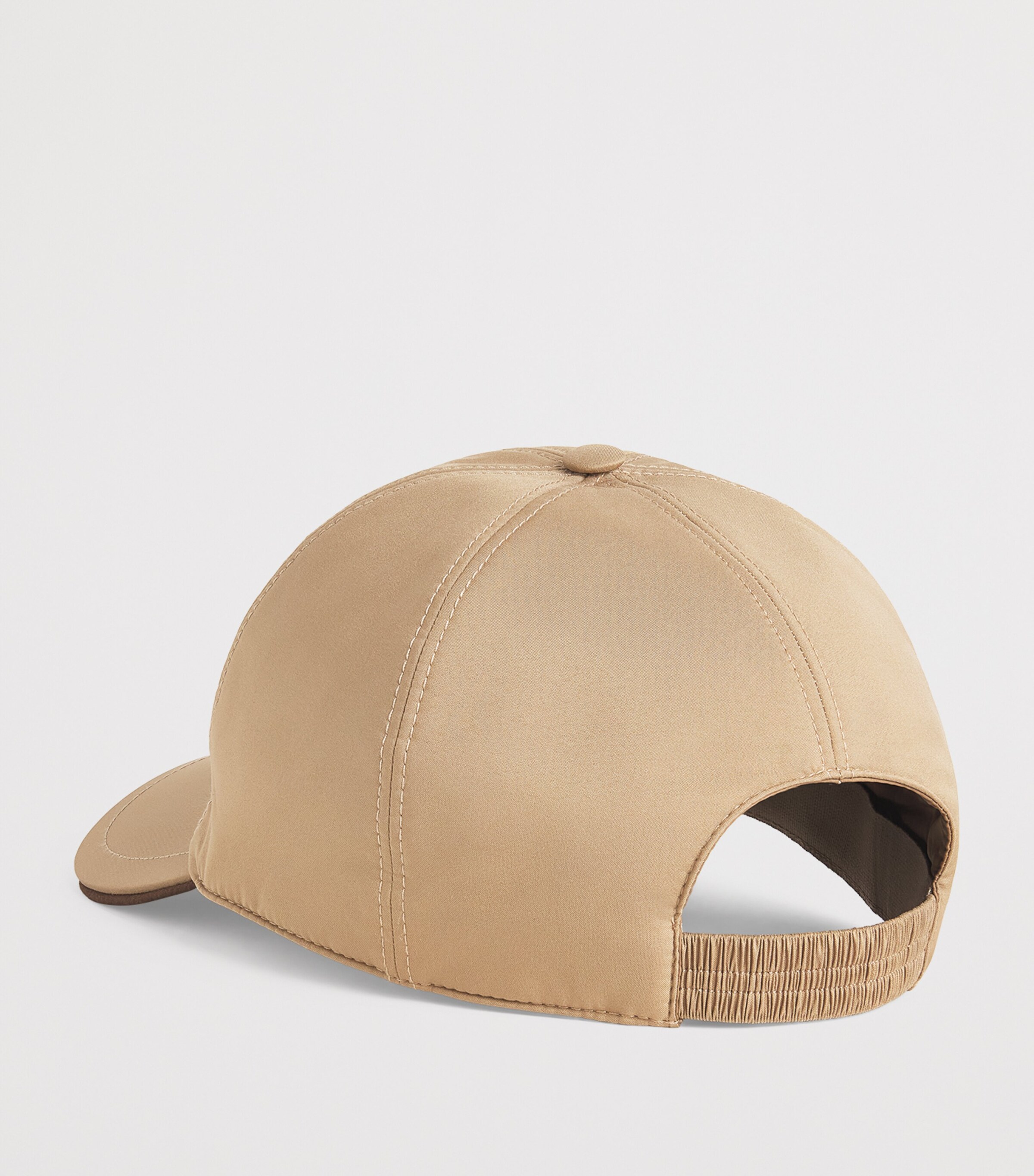 Paul & Shark Typhoon Platinum Sharkfin Baseball Cap Light Brown Image 3
