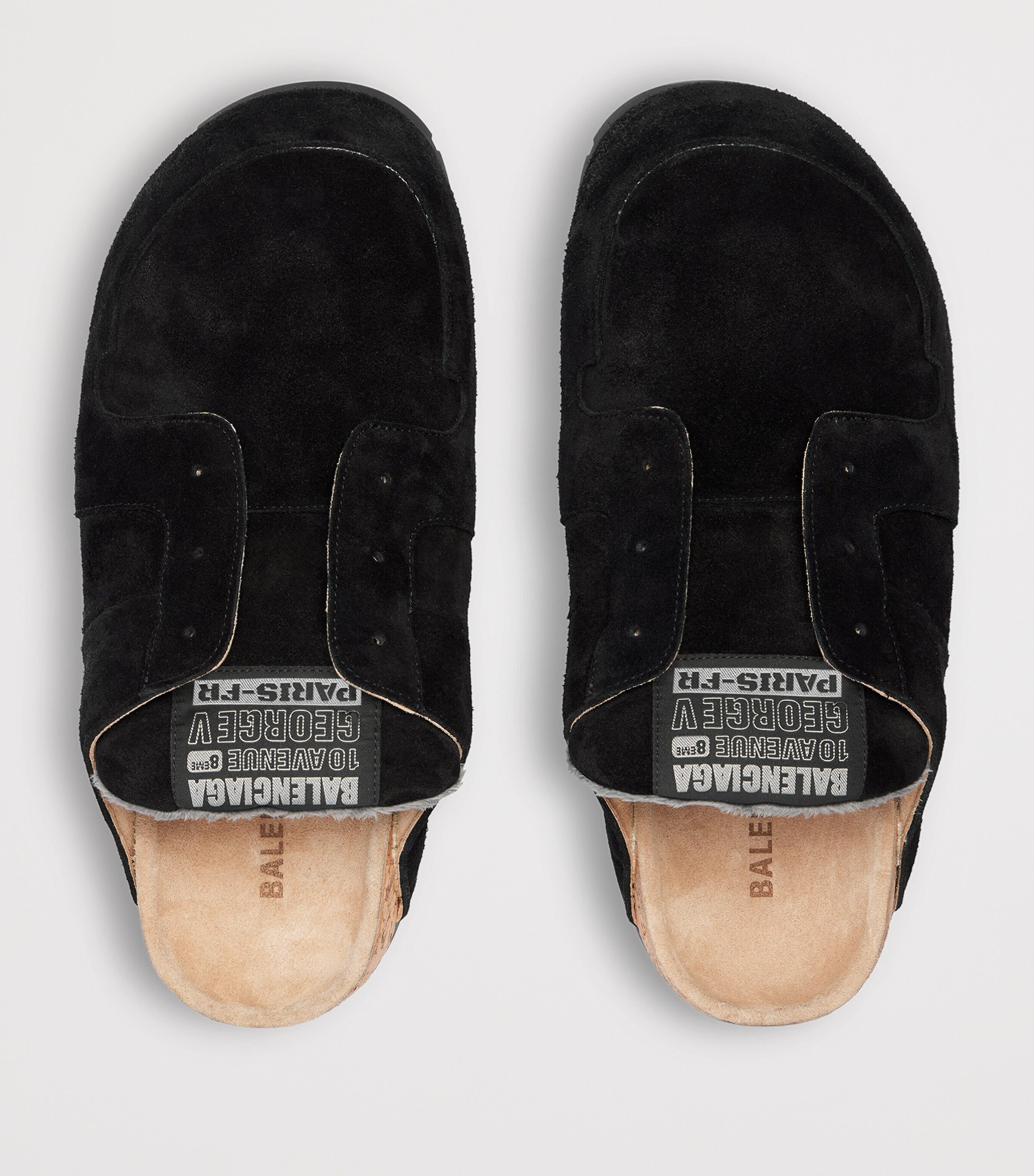 Balenciaga Suede Dumbo Mules Image 7