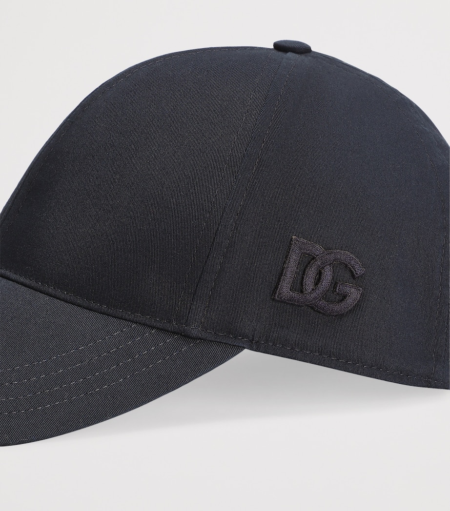 Logo Baseball Cap B0665- DARK BLUE Image 3