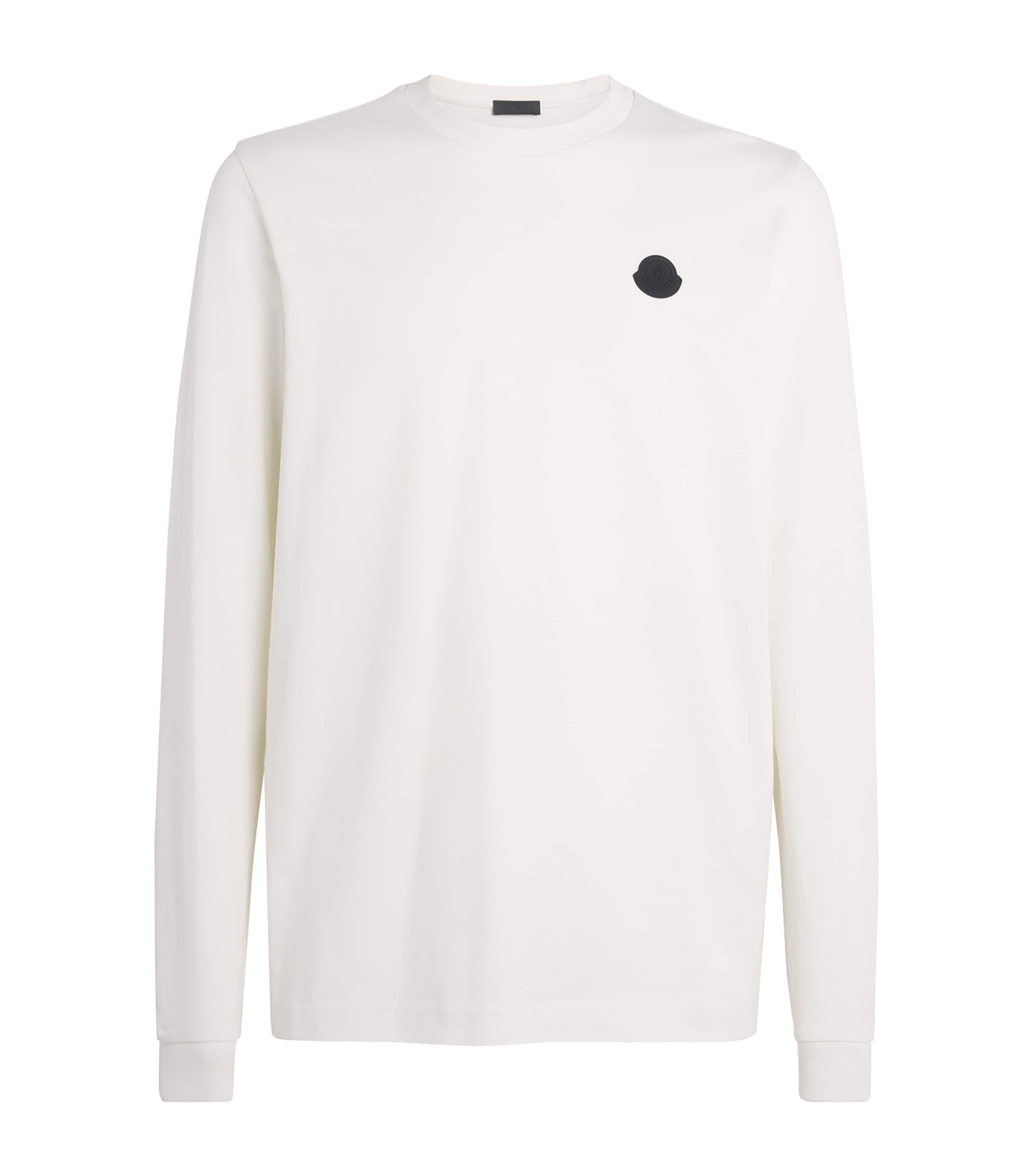 ★MONCLER★ペイデッド ロゴ コットン Tシャツ Moncler Cotton Logo T-Shirt | Harrods US