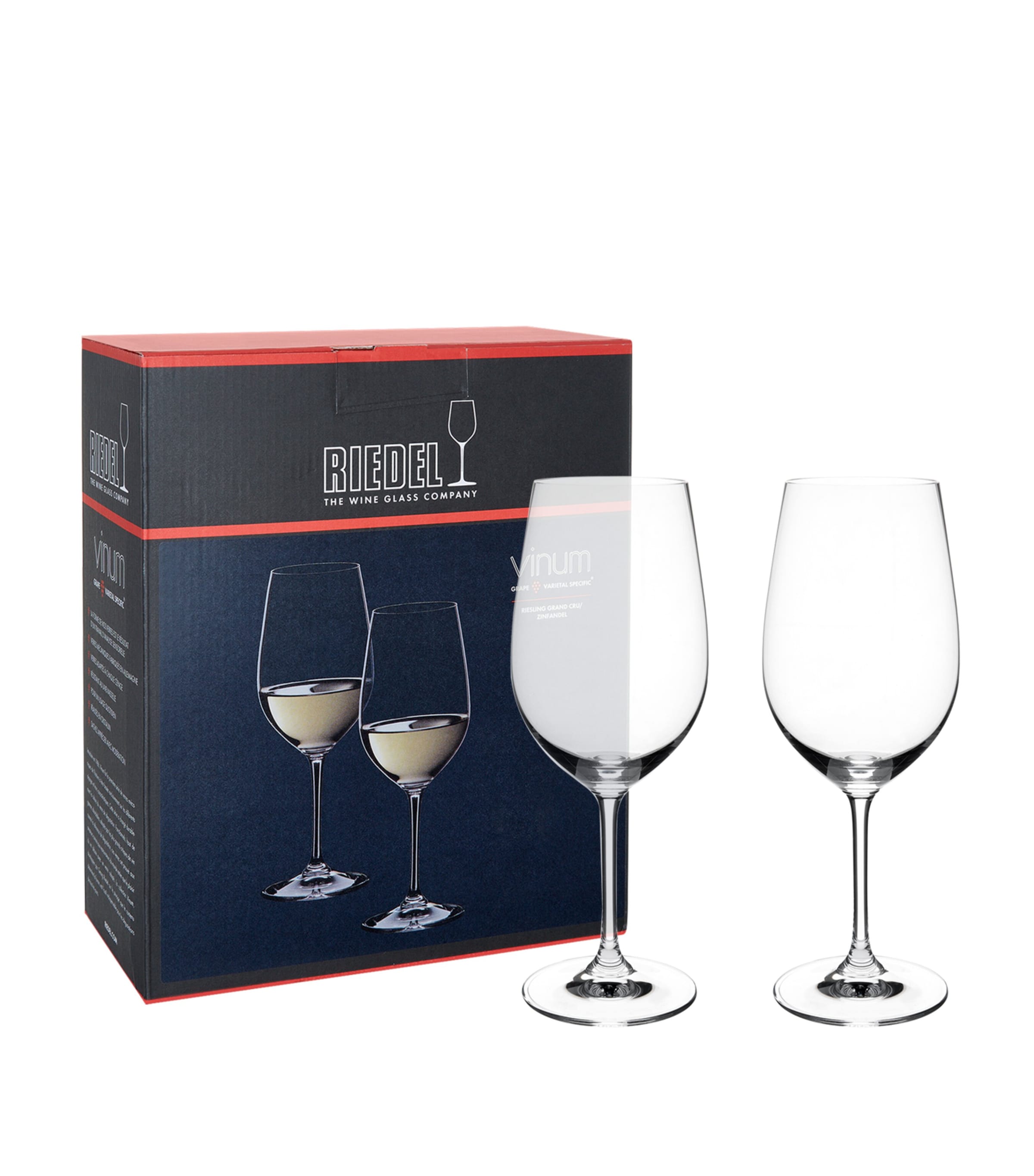 Set of 2 Crystal Vinum Riesling Wine Glasses (404ml) CLEAR Image 4