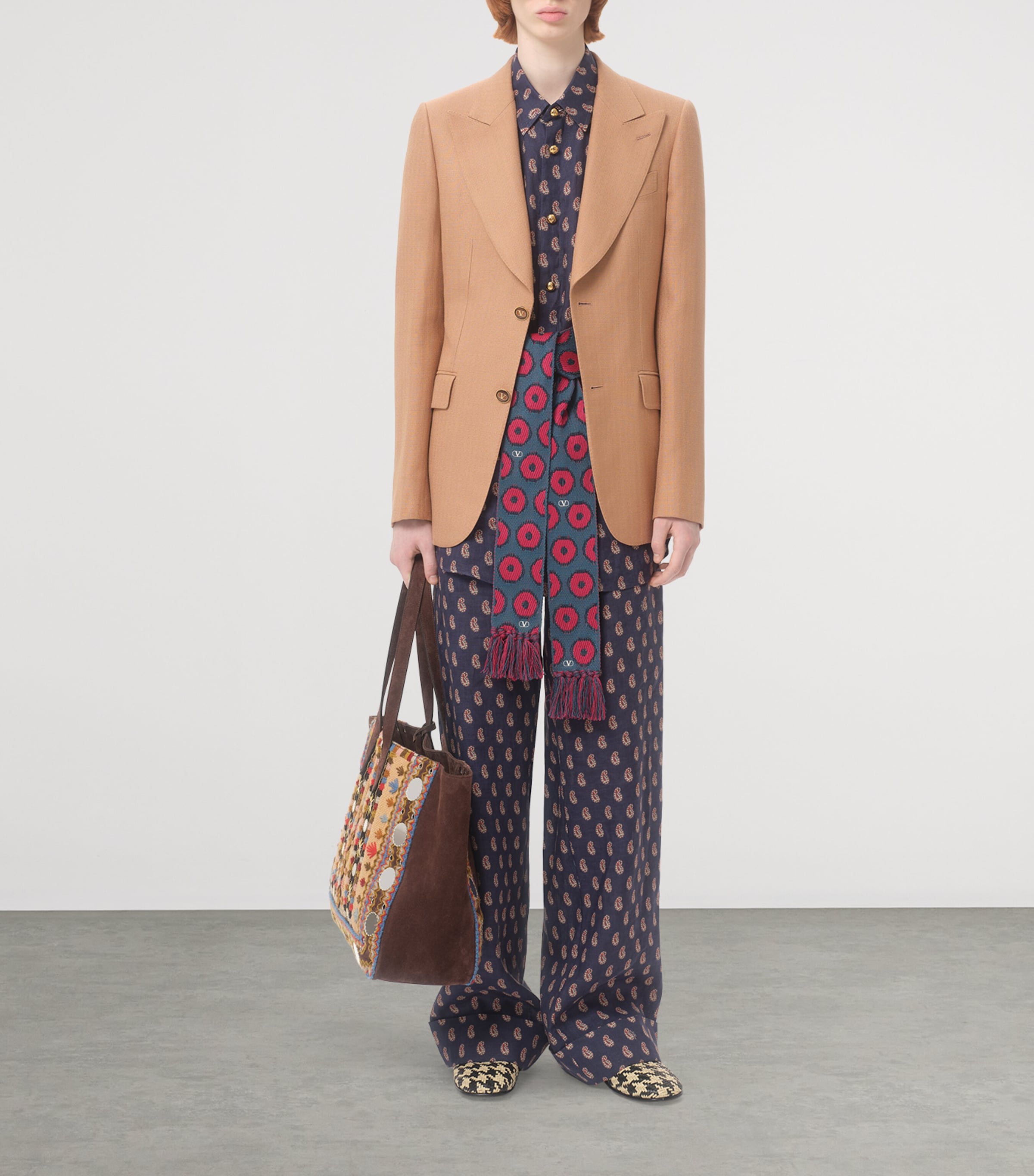 Tシャツ・カットソー VALENTINO Valentino Garavani 'Voyage Imaginaire' shirt Valentino Linen Voyage Imaginaire Shirt | Harrods HK