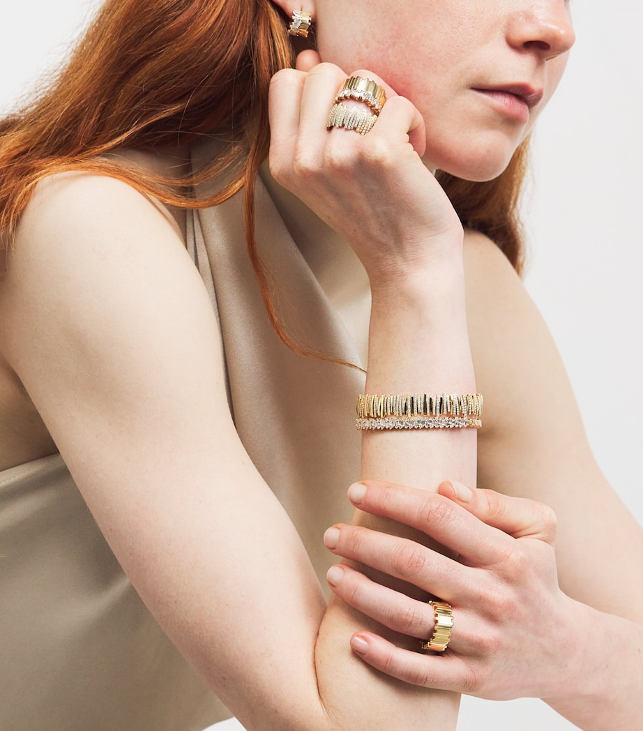 Suzanne Kalan Yellow Gold Golden Milli Stacker Ring Yg Image 5