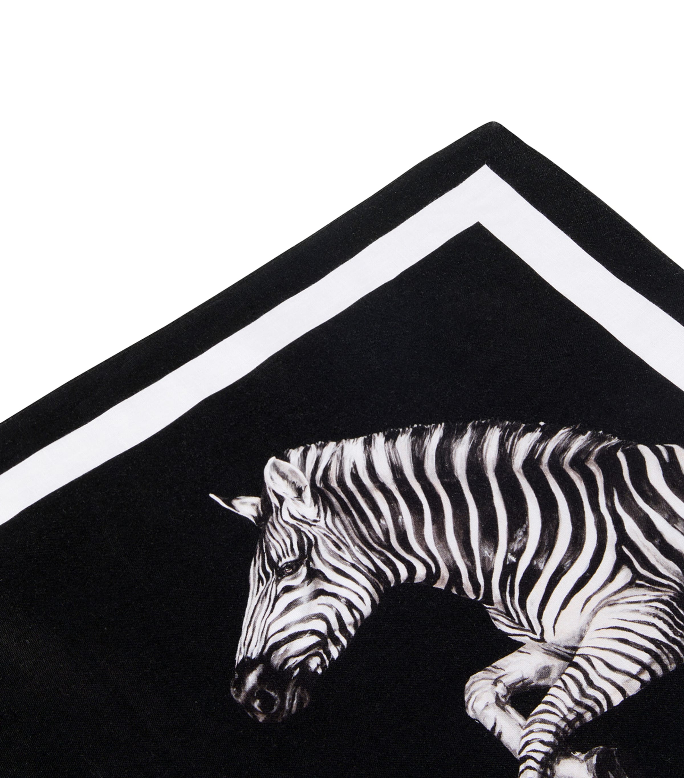Linen Zebra Placemat and Napkin Set UZ020 ZEBRE2 F DO NE Image 3