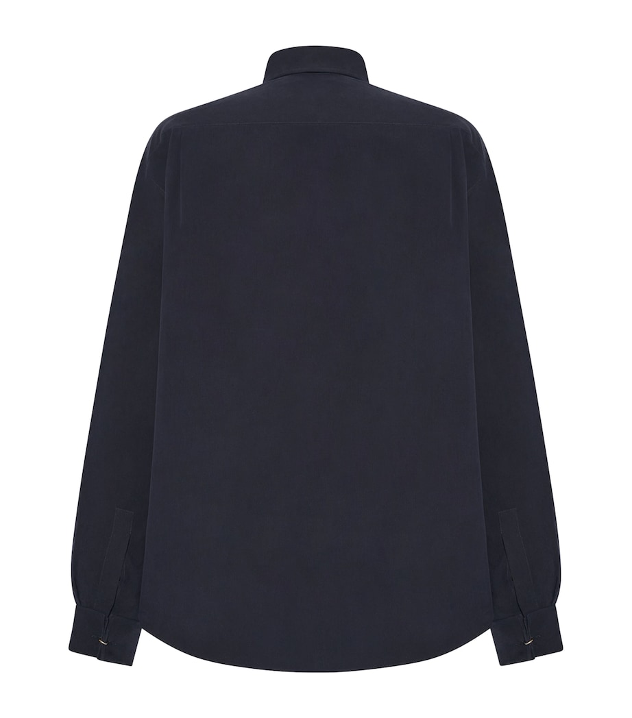 Zadino Silk Shirt DARK NAVY Image 2
