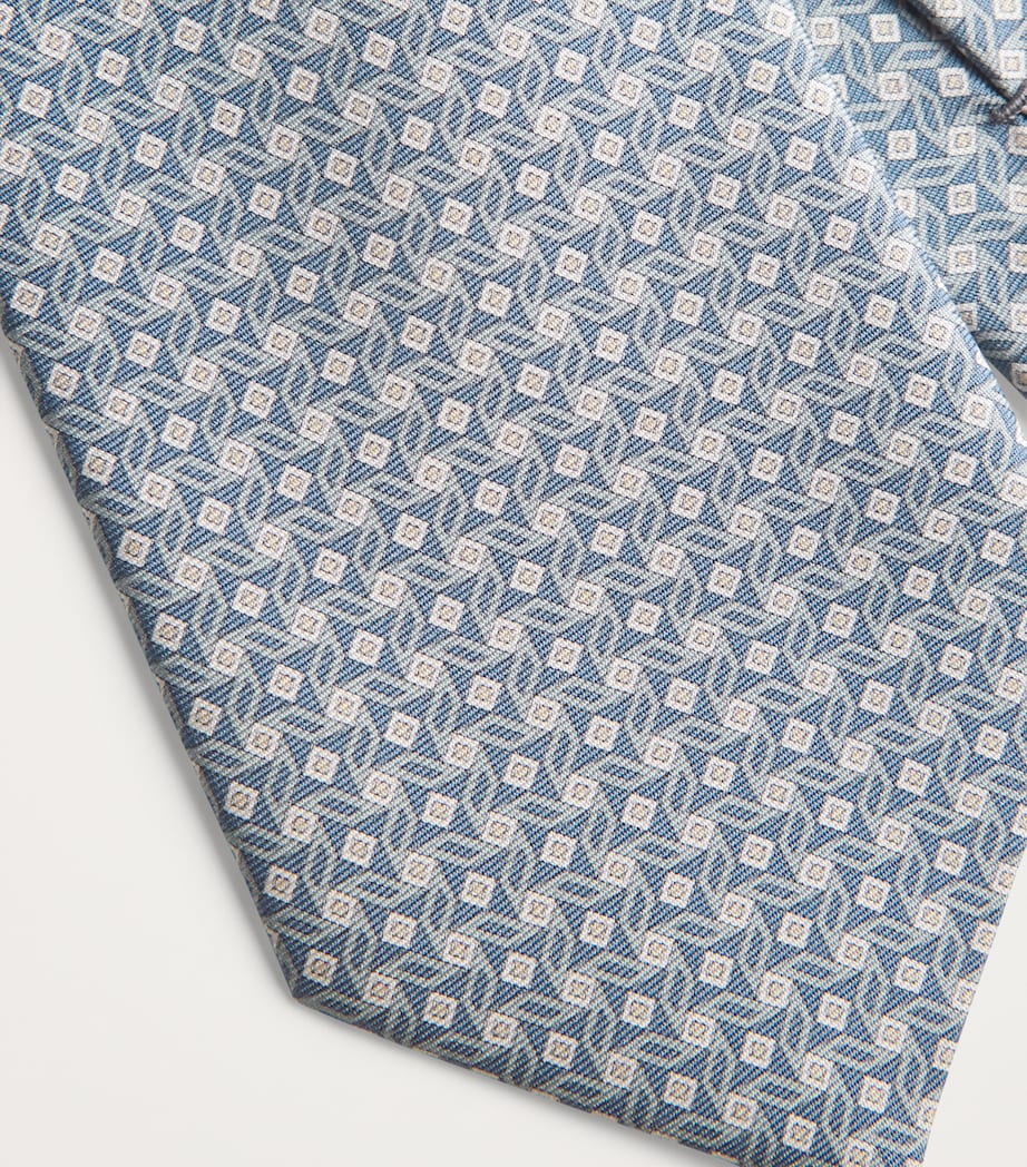 Canali Silk Jacquard Tie Image 4